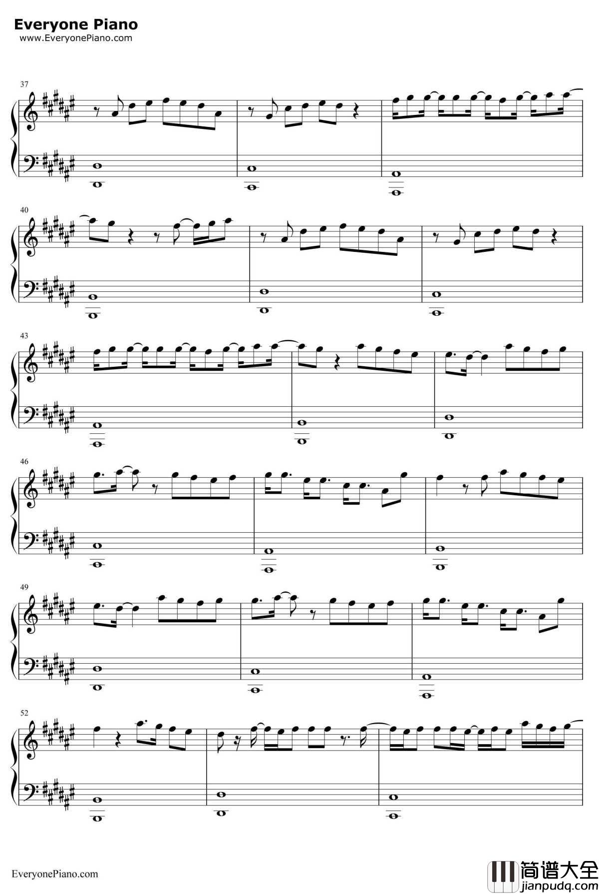 Attention钢琴谱_CharliePuth