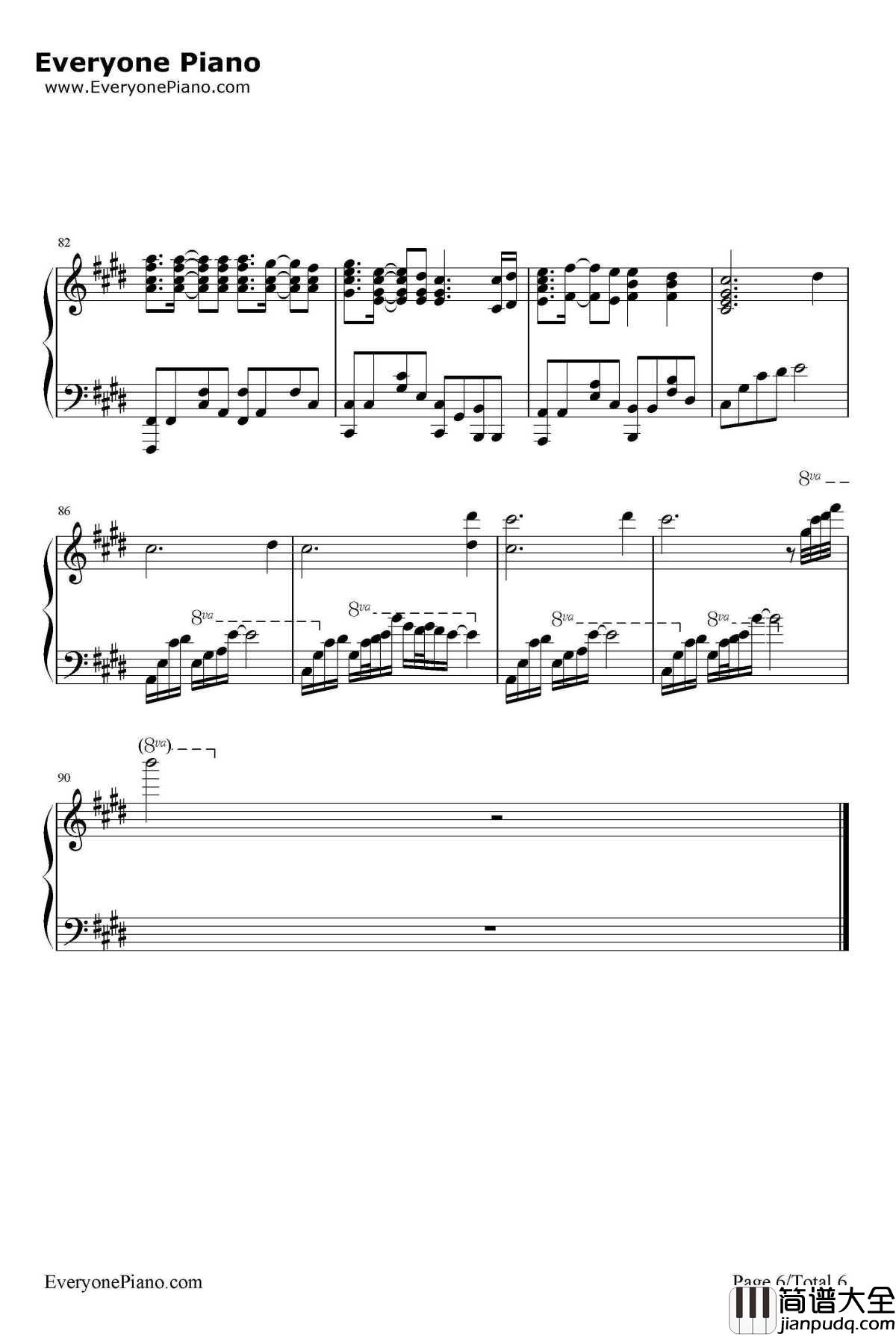 葬歌钢琴谱_洛天依言和