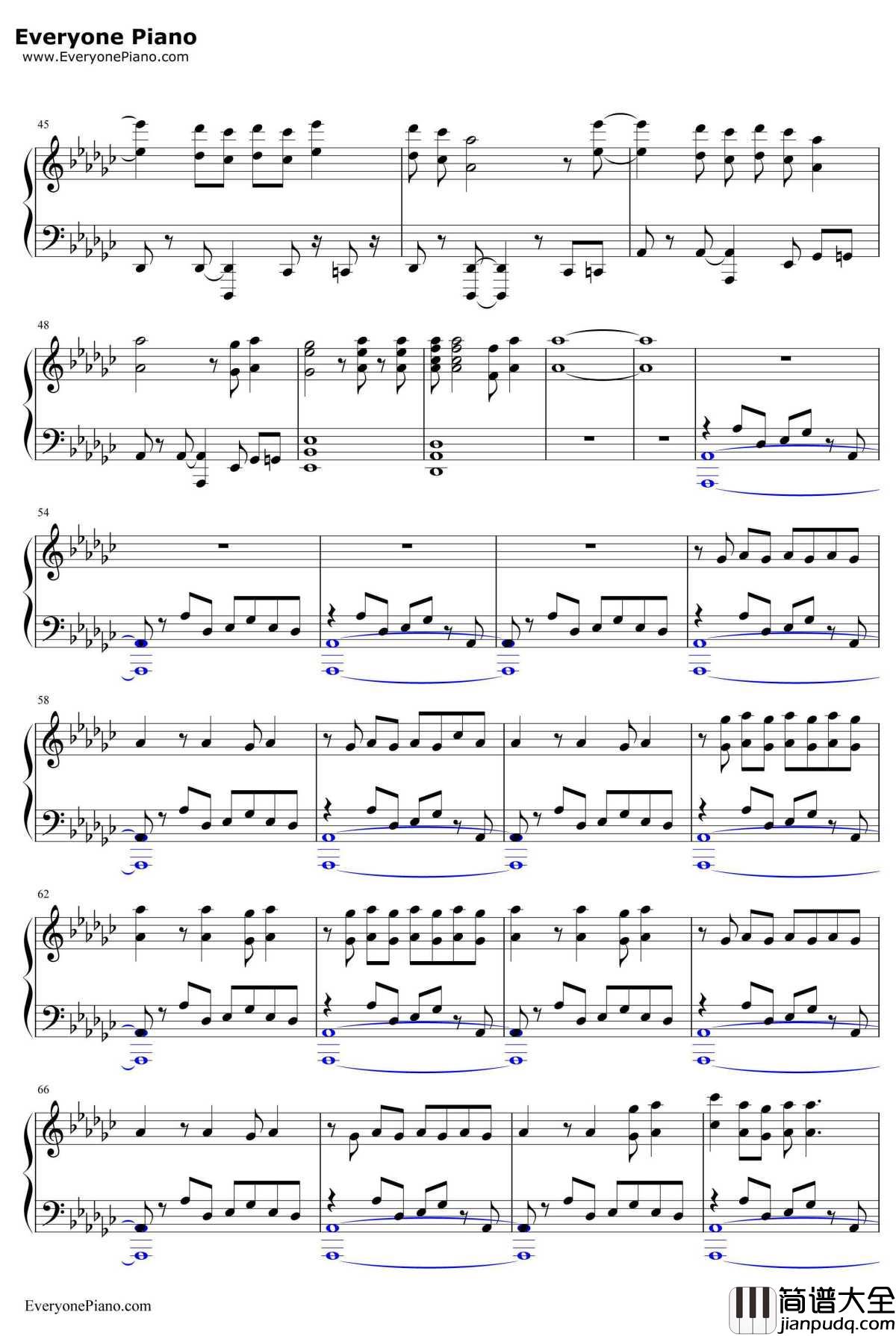 Faith钢琴谱_StevieWonderft.ArianaGrande