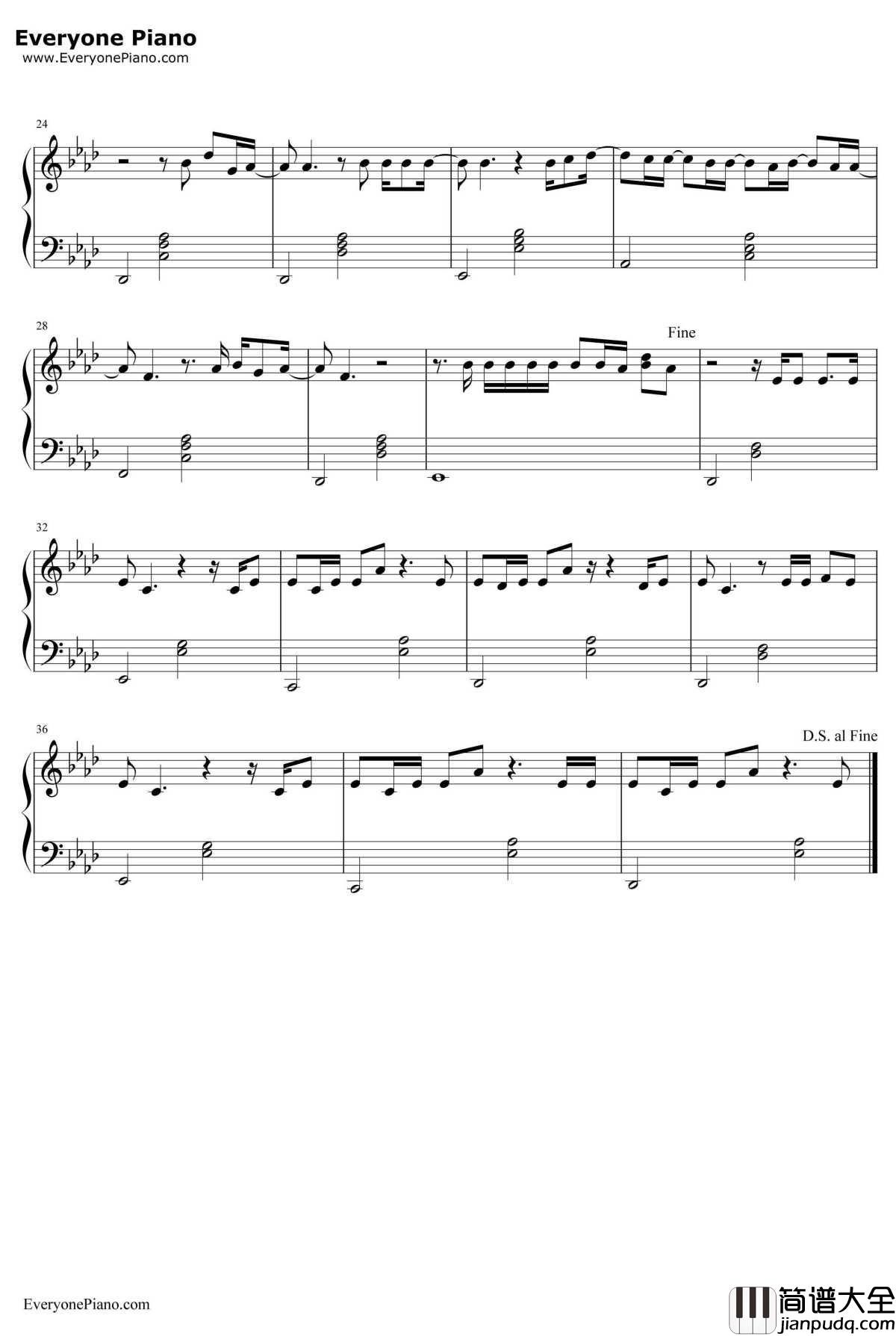 Issues钢琴谱_JuliaMichaels