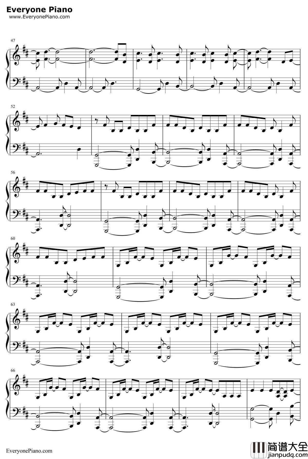 There's_Nothing_Holdin'_Me_Back钢琴谱_ShawnMendes_There'sNothingHoldin'MeBack