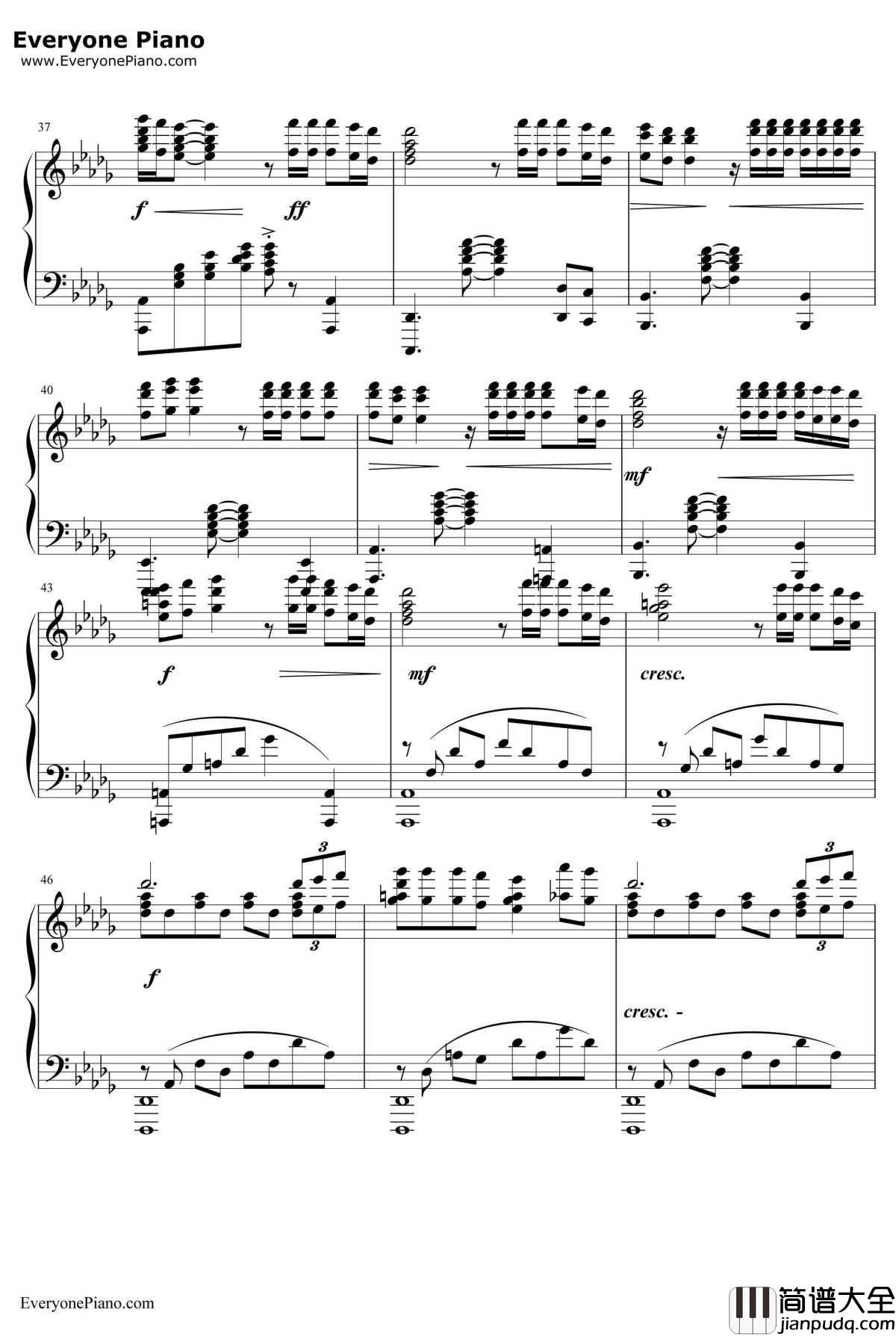 I_Believe_I_Can_Fly钢琴谱_R.Kelly