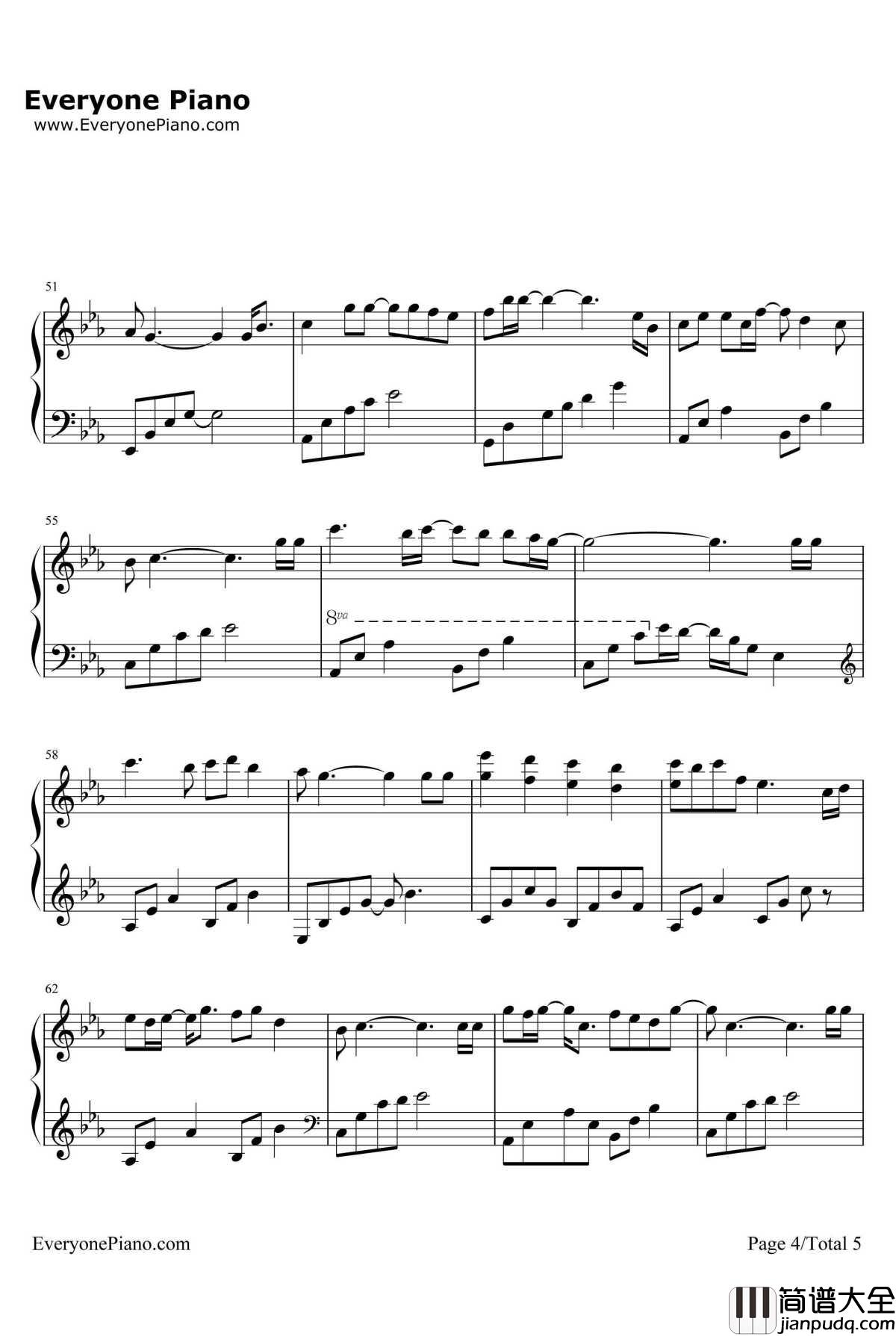 青衣谣钢琴谱_郁可唯_青云志插曲