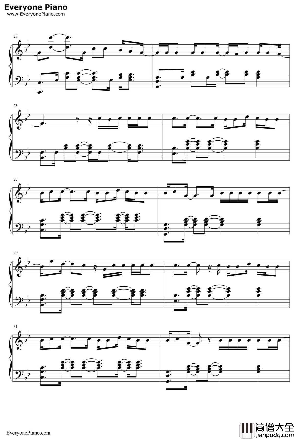 The_Heart_Wants_What_It_Wants钢琴谱_SelenaGomez