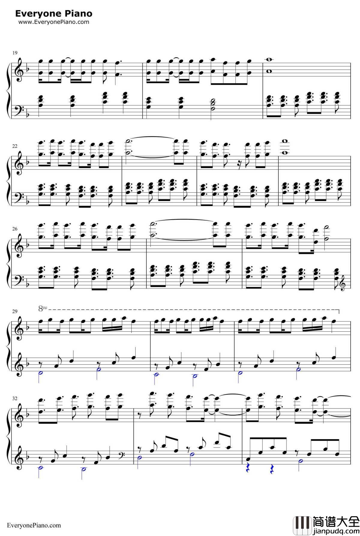 Can't_Live_Without钢琴谱_Hollyn