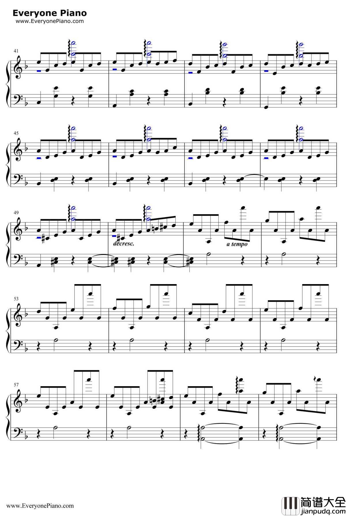 几度枫红钢琴谱_林海_林海_非常好听