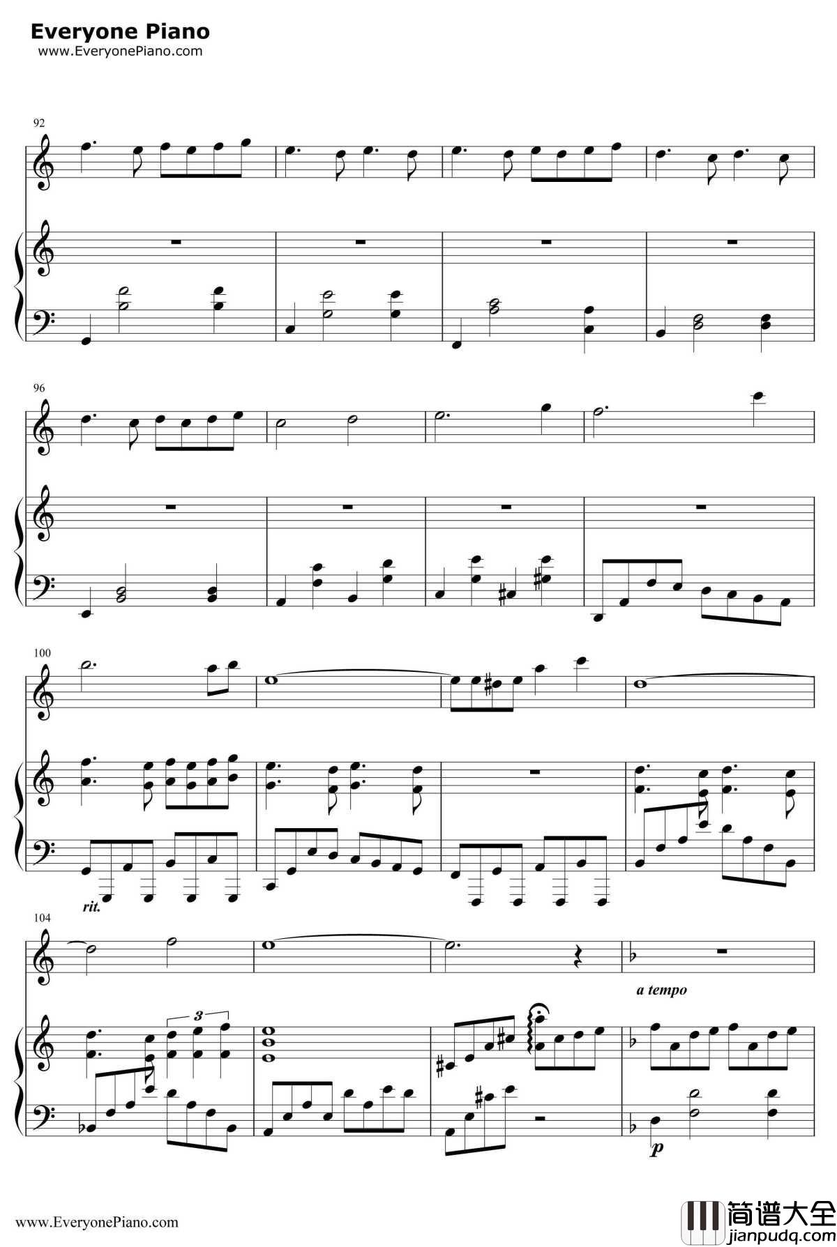 几度枫红钢琴谱_林海_林海_非常好听