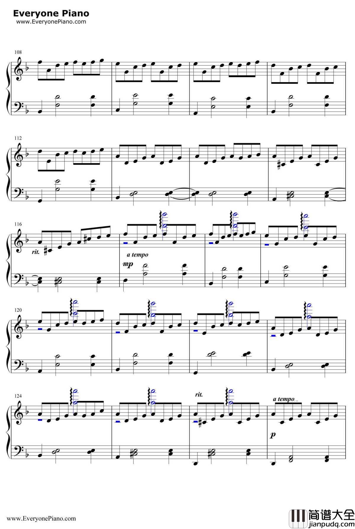 几度枫红钢琴谱_林海_林海_非常好听