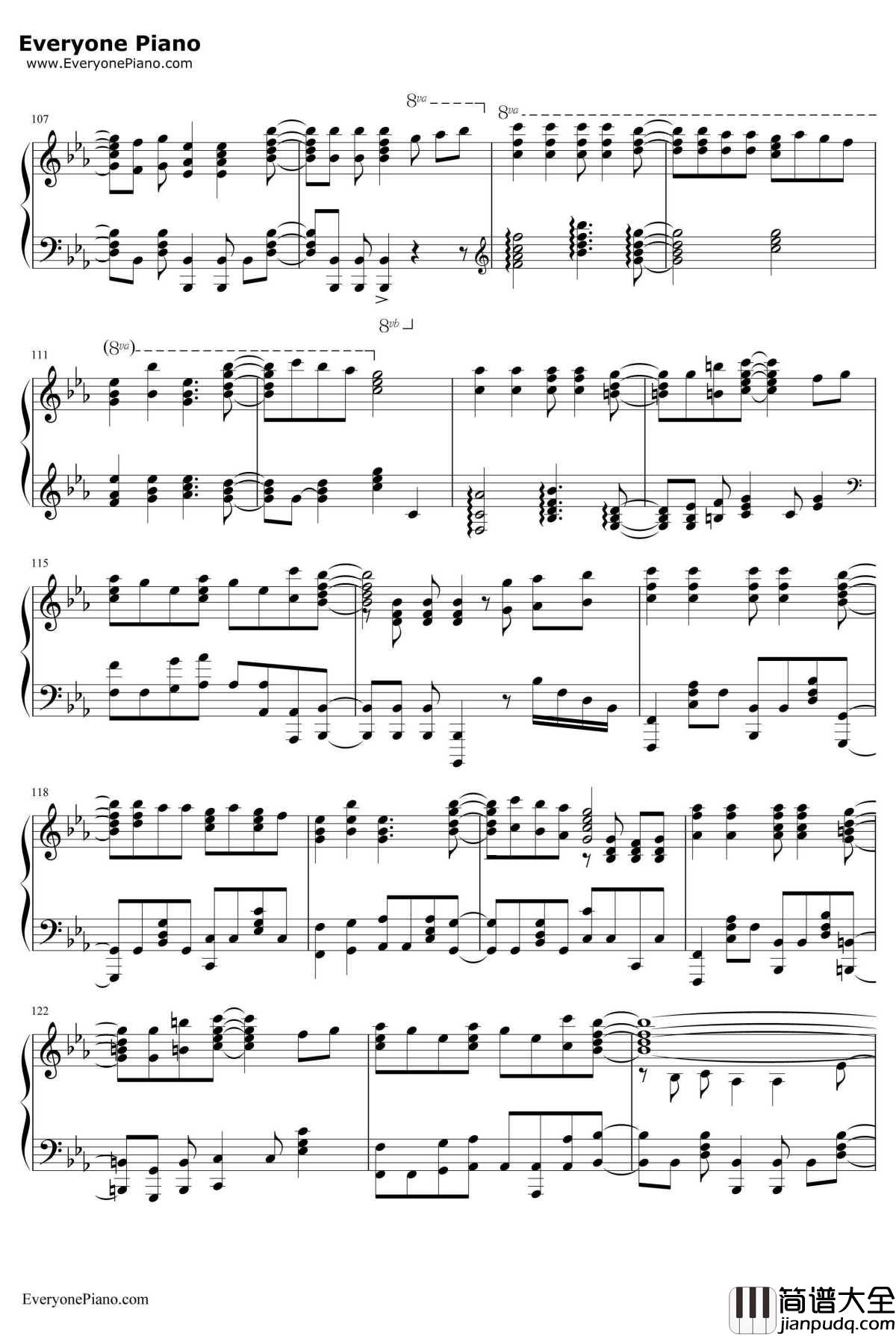 Daydream_Cafe钢琴谱_PetitRabbit's_请问您今天要来点兔子吗OP