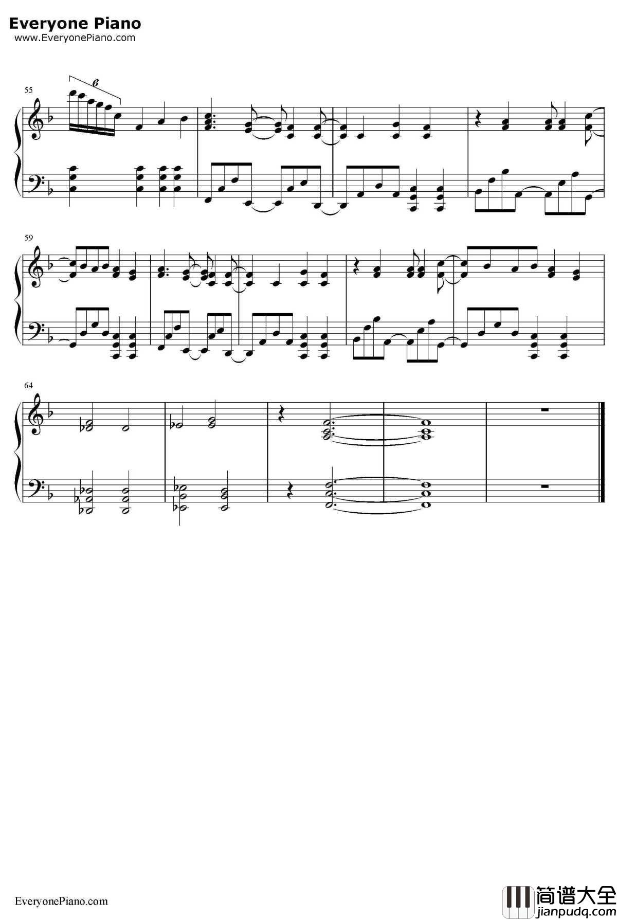 花丸◎日和钢琴谱_大和守安定(市来光弘)加州清光(增田俊树)_刀剑乱舞花丸OP