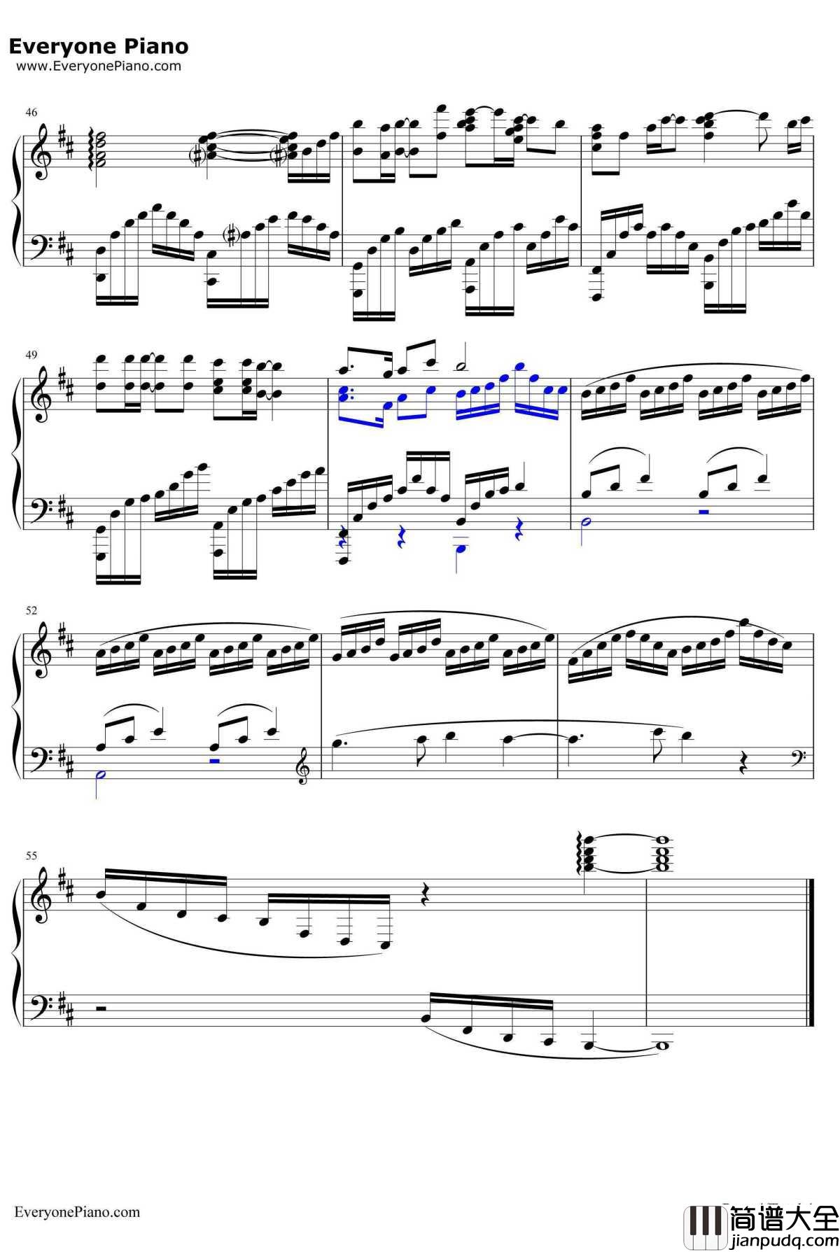 爱的供养钢琴谱__杨幂