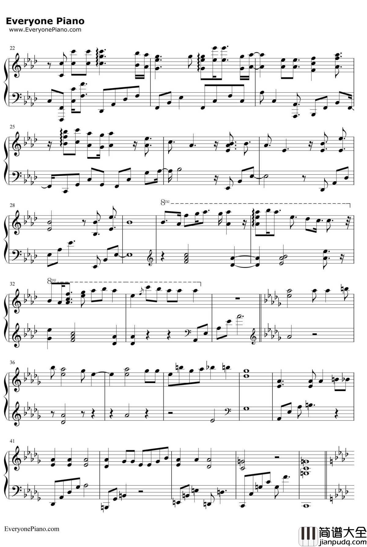 Blue钢琴谱_HiroyukiSawano__青之驱魔师_原声带