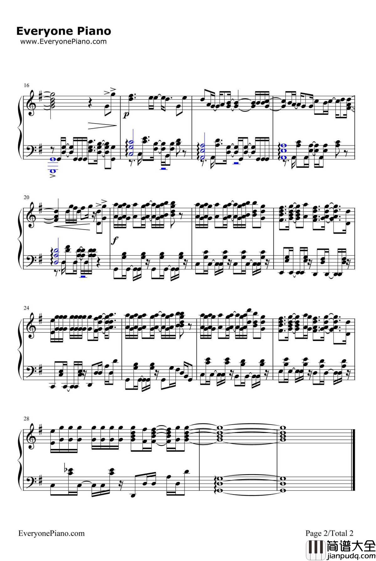 キミの花钢琴谱_奥华子_清恋OP