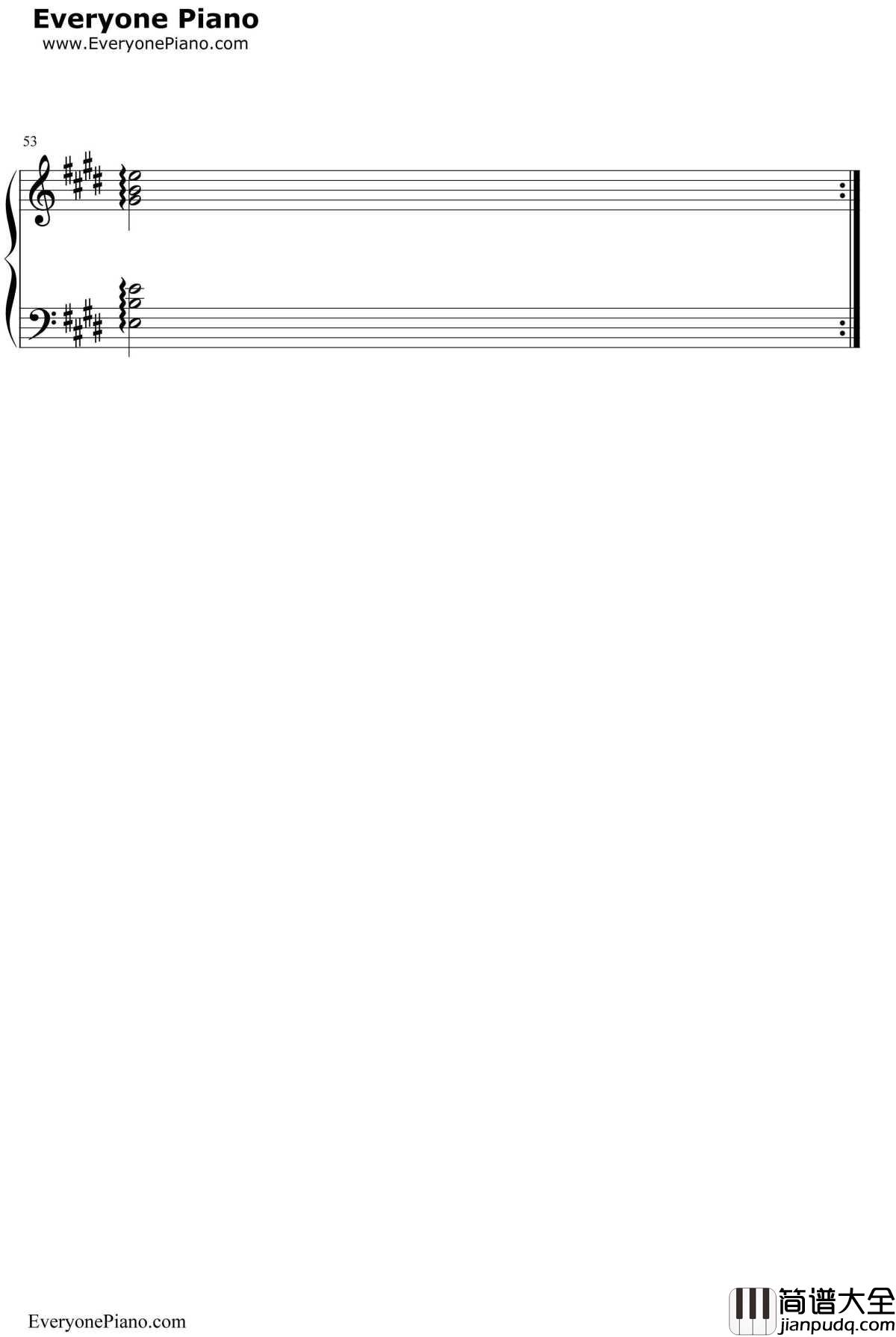 千寻的华尔兹钢琴谱_久石让宫崎骏_千尋のワルツ_千与千寻OST