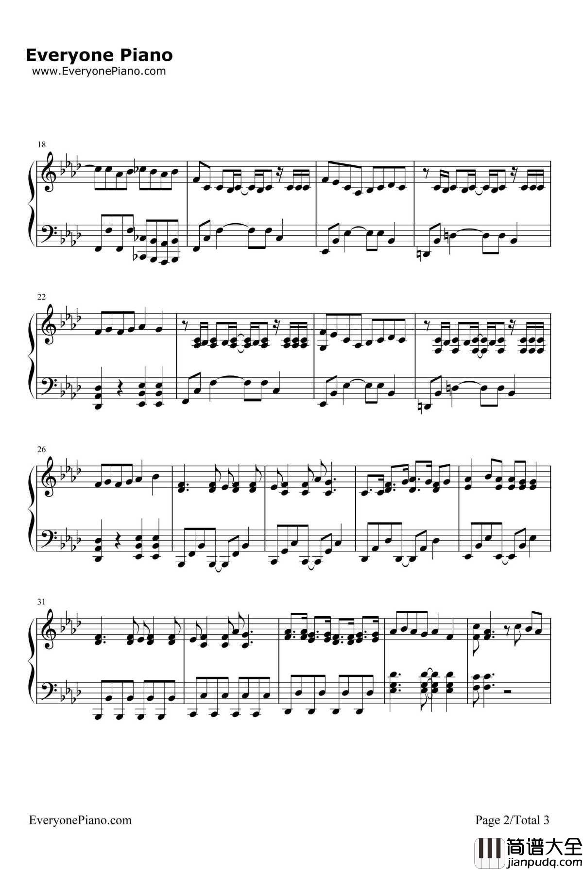 Open_Your_Eyes钢琴谱_亚咲花_超自然9人组ED