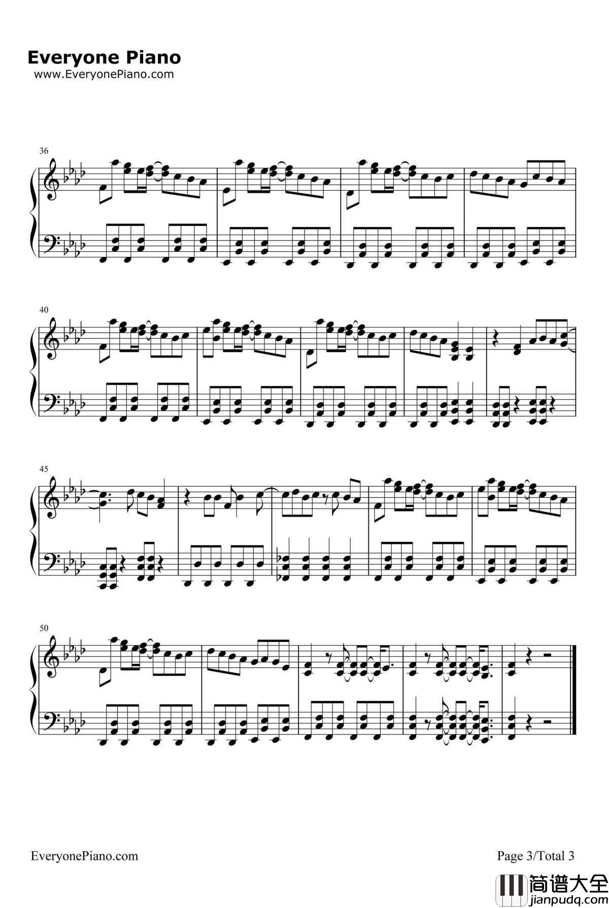 Open_Your_Eyes钢琴谱_亚咲花_超自然9人组ED