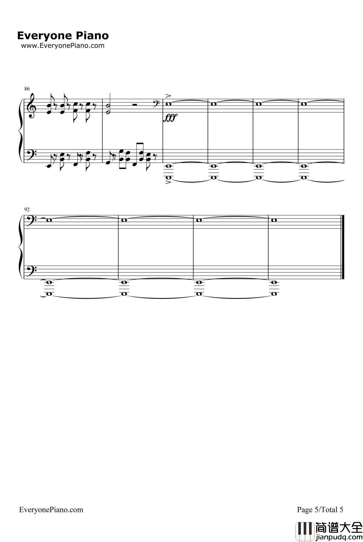 Jingo_Jungle钢琴谱_MYTH&ROID_幼女战记OP