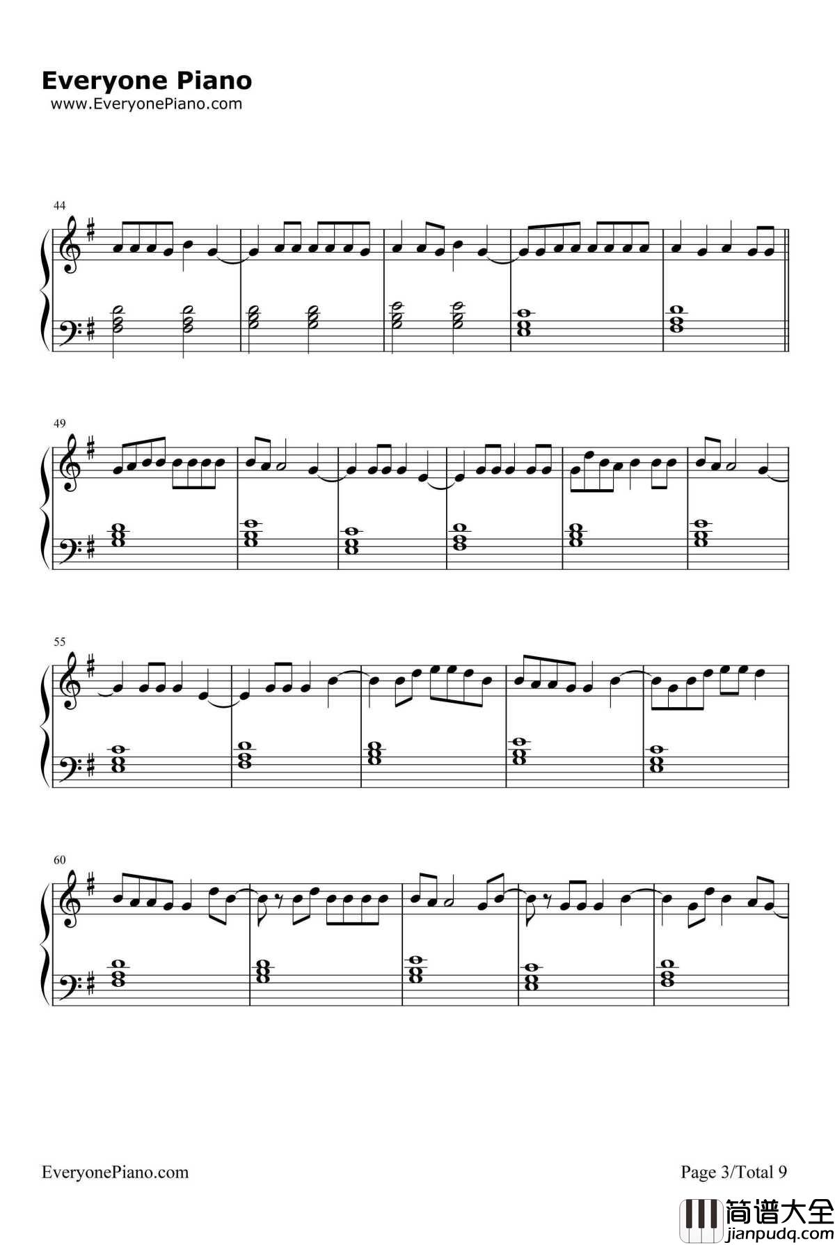 I'm_the_One钢琴谱_DJKhaled