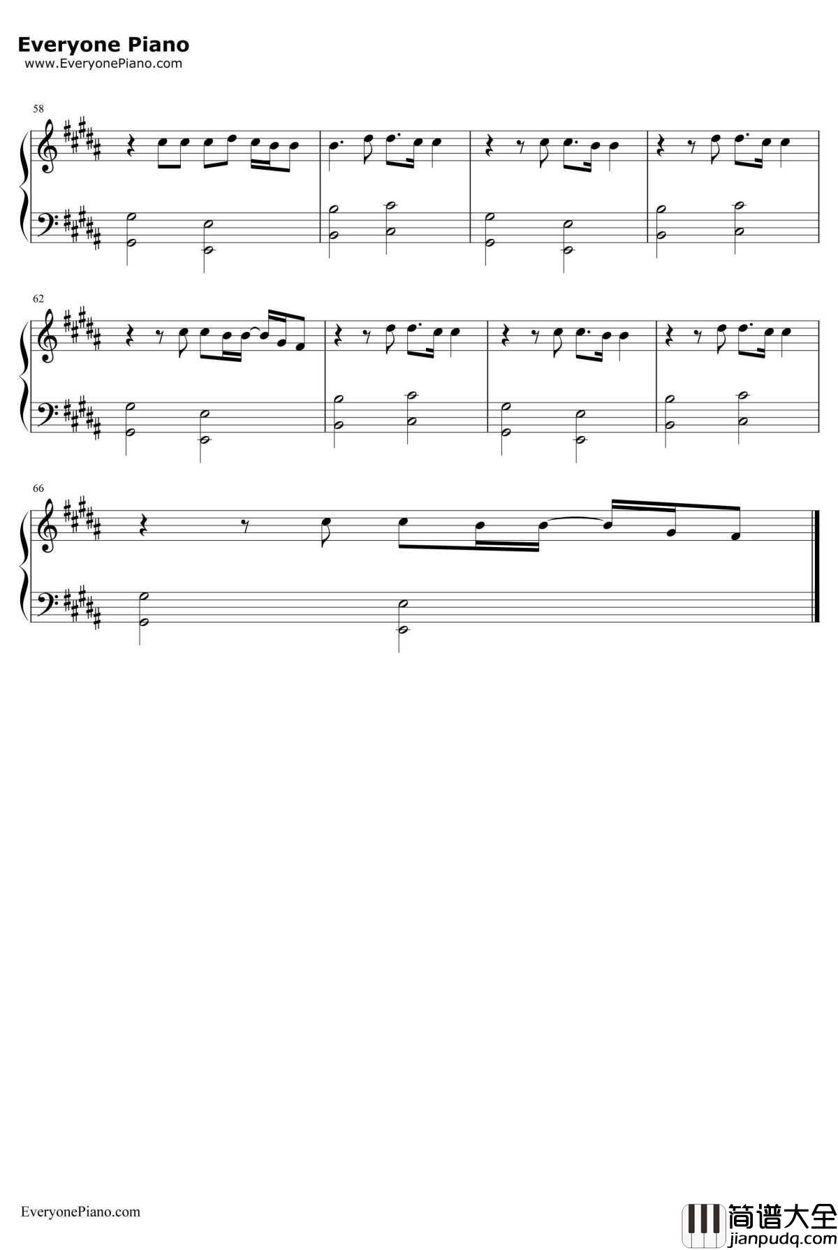 In_visible钢琴谱_LinkinPark