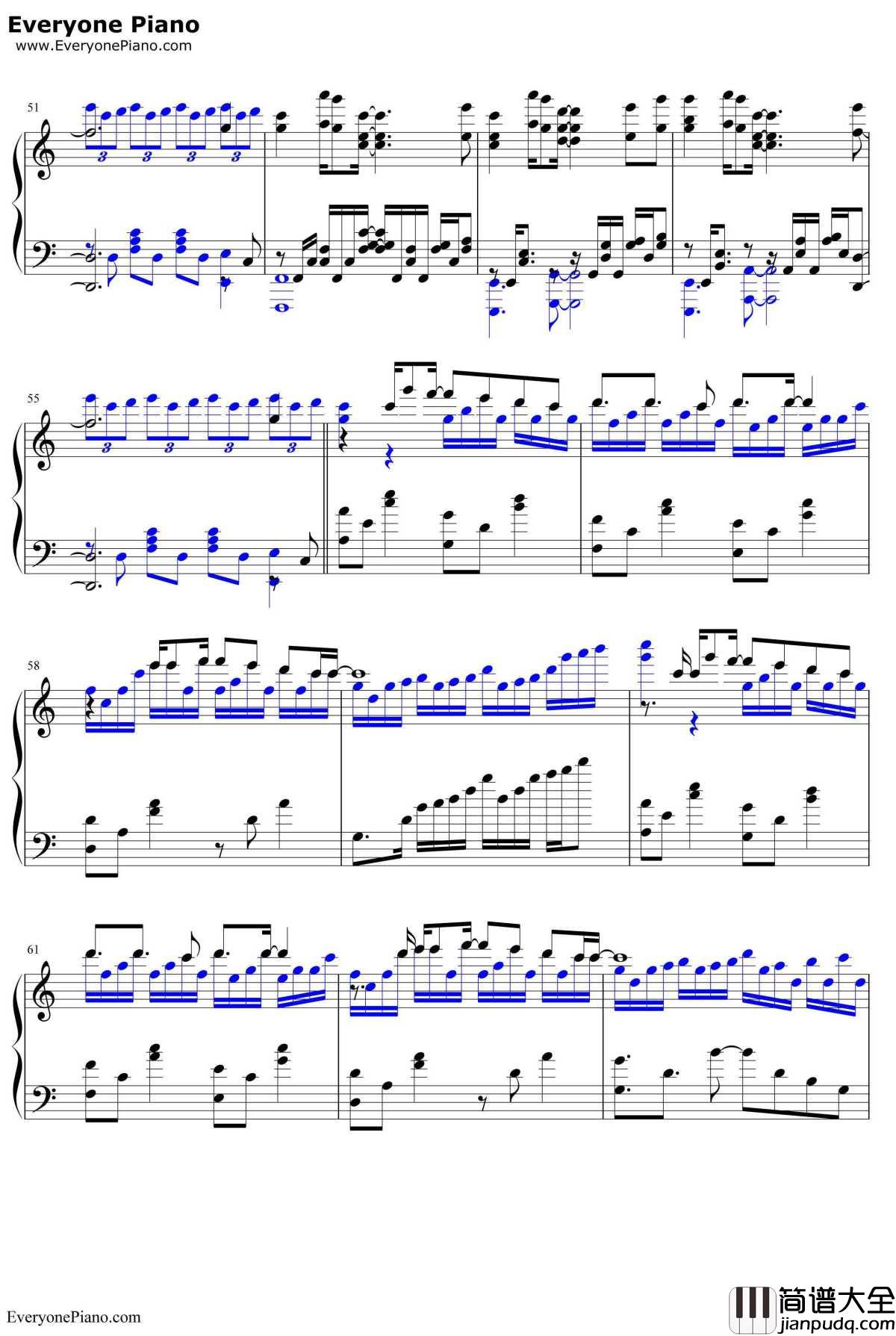 Shelter钢琴谱_PorterRobinson&Madeon_动画MV