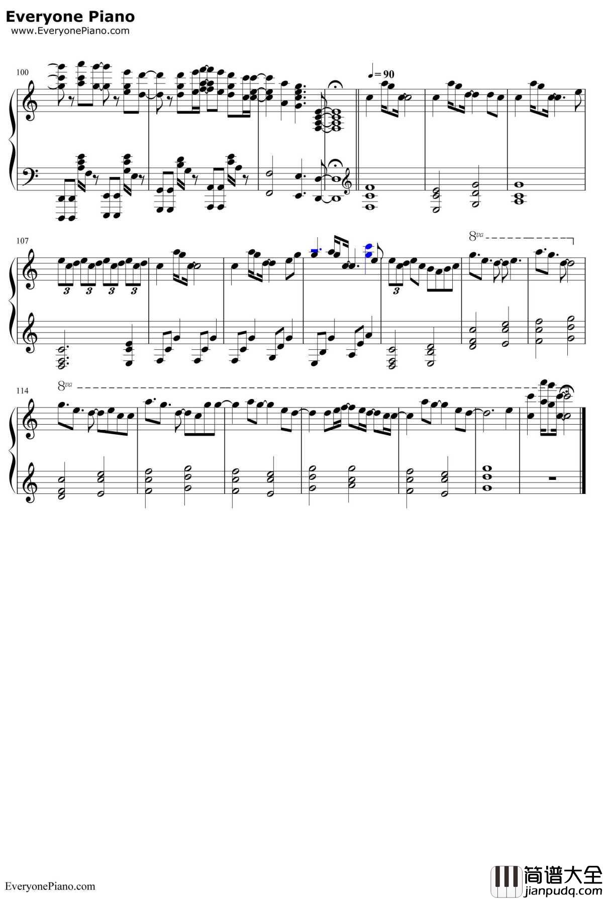 Shelter钢琴谱_PorterRobinson&Madeon_动画MV