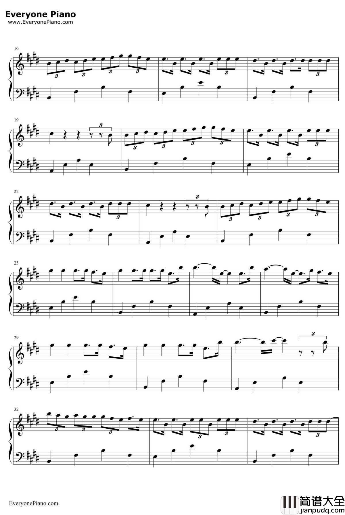 Gilehriyaan钢琴谱_JonitaGandhi_摔跤吧爸爸插曲