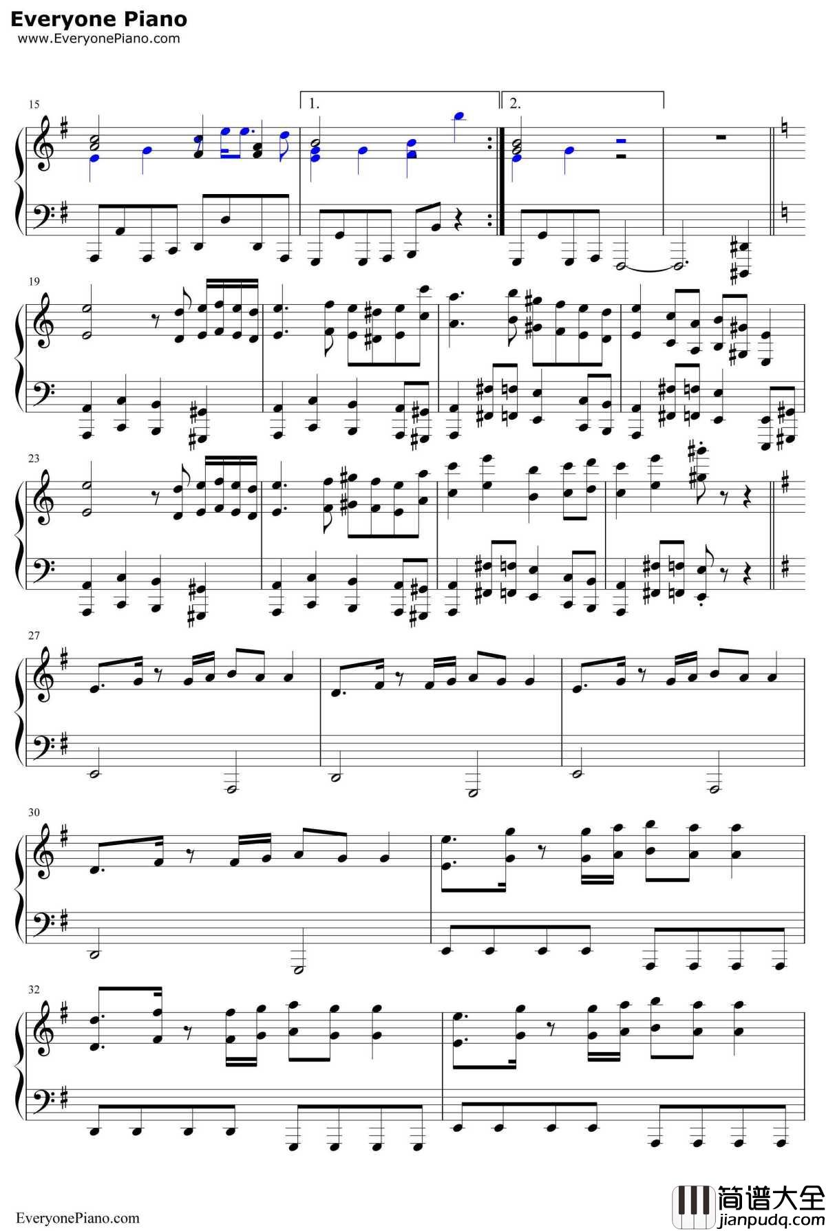 Don't_Tattle_On_Me钢琴谱_TheLivingTombstone