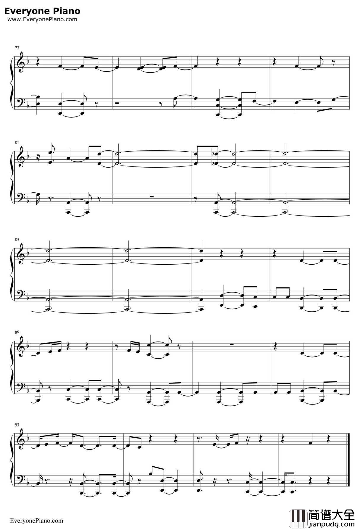 Beyond_My_Beloved_Horizon钢琴谱_HansZimmer&KlausBadelt_加勒比海盗5:死无对证