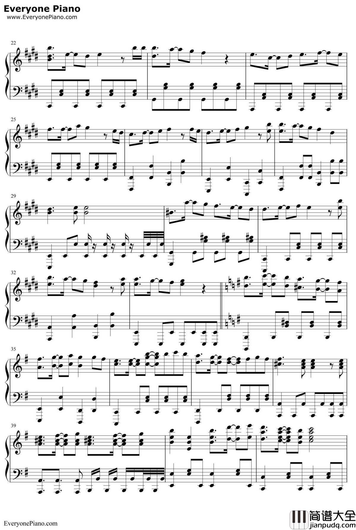 Clockwork_Planet钢琴谱_fripSide_时钟机关之星OP