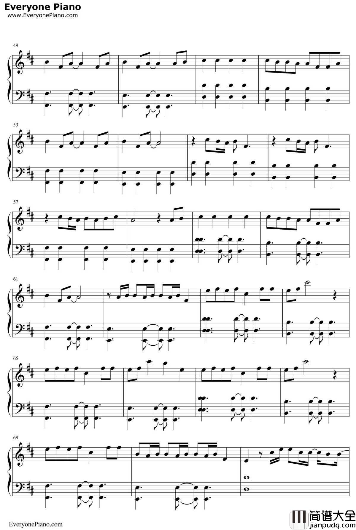 There_for_You钢琴谱_MartinGarrix