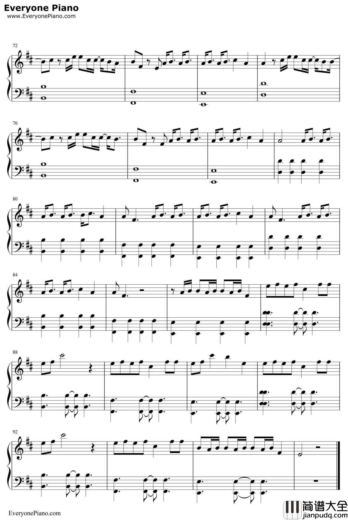 There_for_You钢琴谱_MartinGarrix