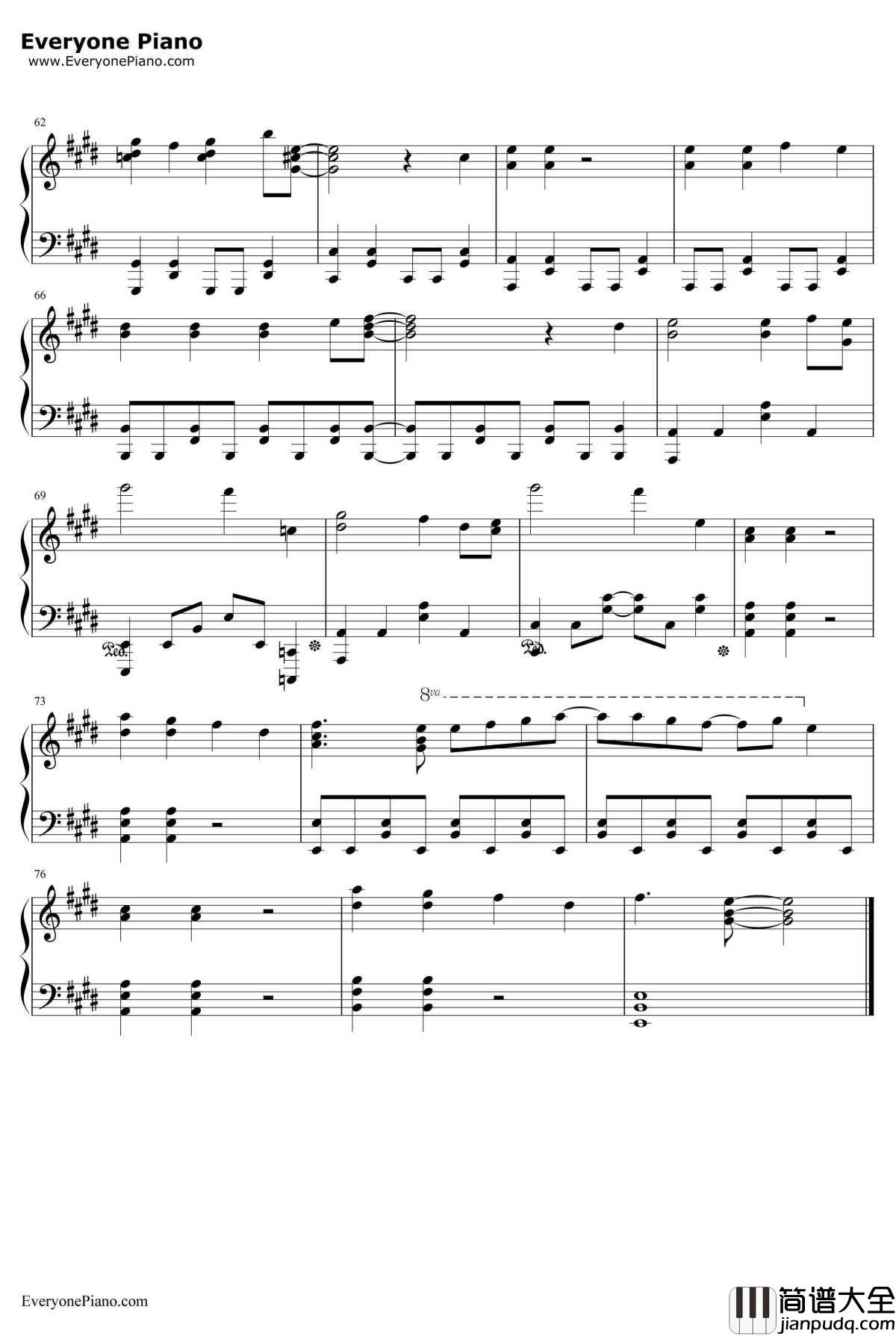 成るがまま騒ぐまま钢琴谱_milktub_有顶天家族2OP