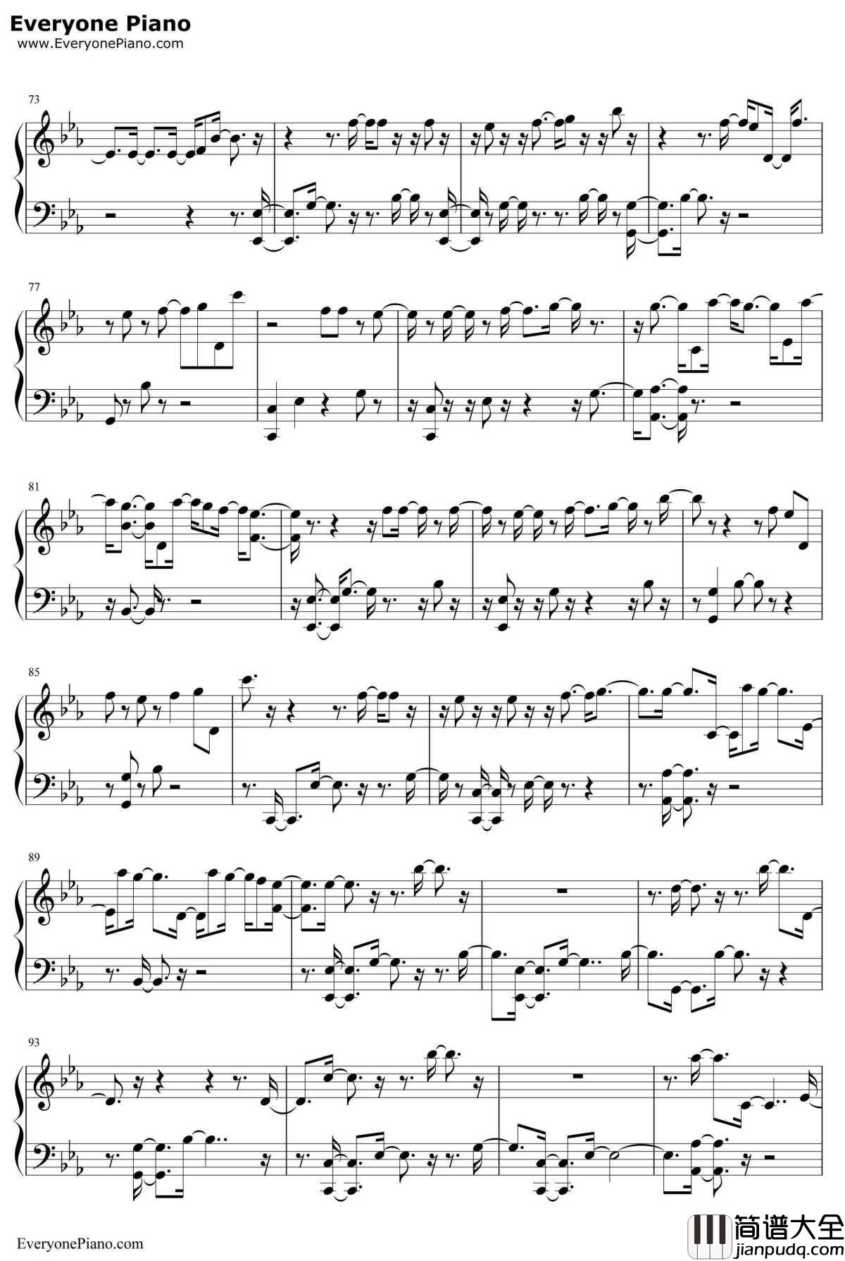 To_Be_Human钢琴谱_Siaft.Labrinth_神奇女侠OST