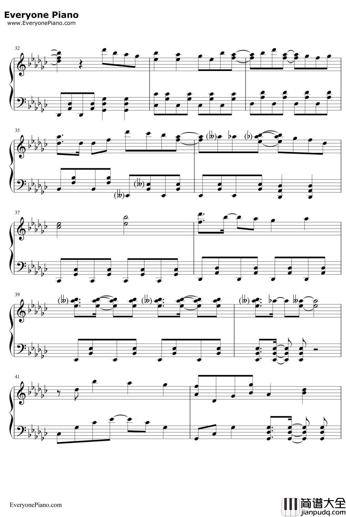 Precious_You钢琴谱_藤田茜宫本侑芽小泽亚李_不正经的魔术讲师与禁忌教典ED