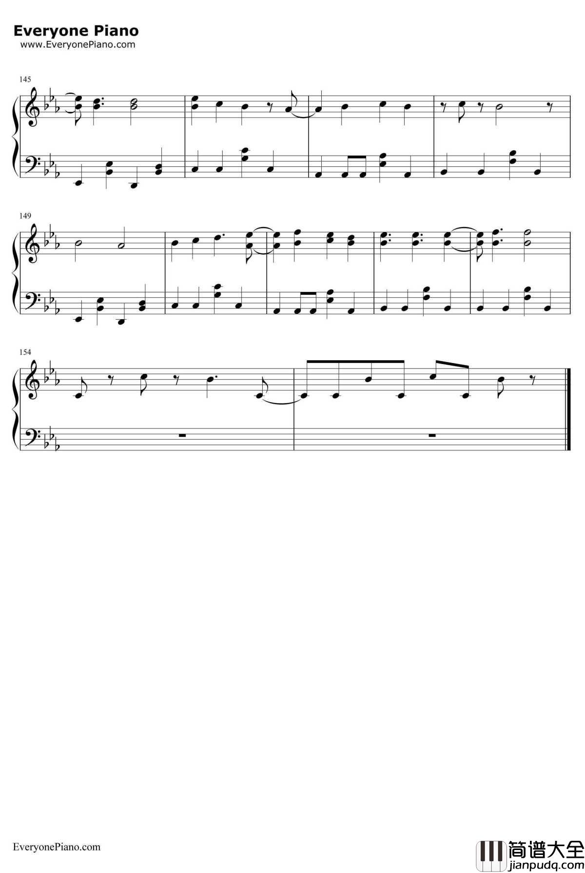 天ノ弱钢琴谱_GUMI_PianoArrange