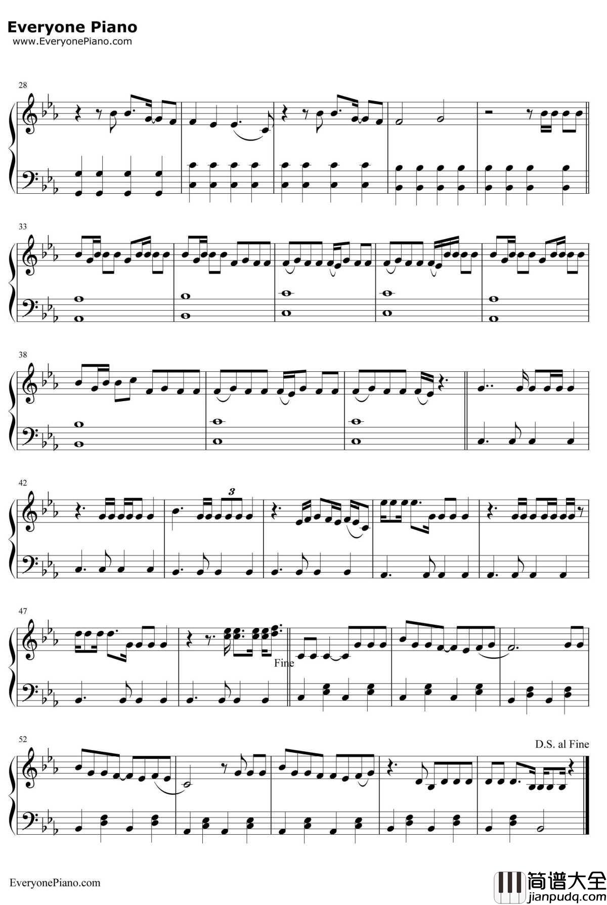 Lust_For_Life钢琴谱_LanaDelRey