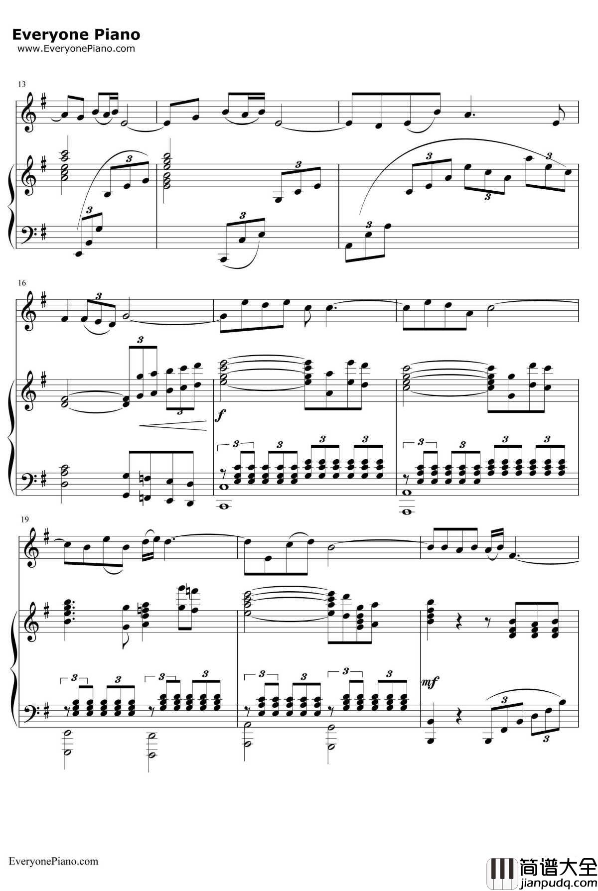 啊中国的土地钢琴谱_钟丽燕