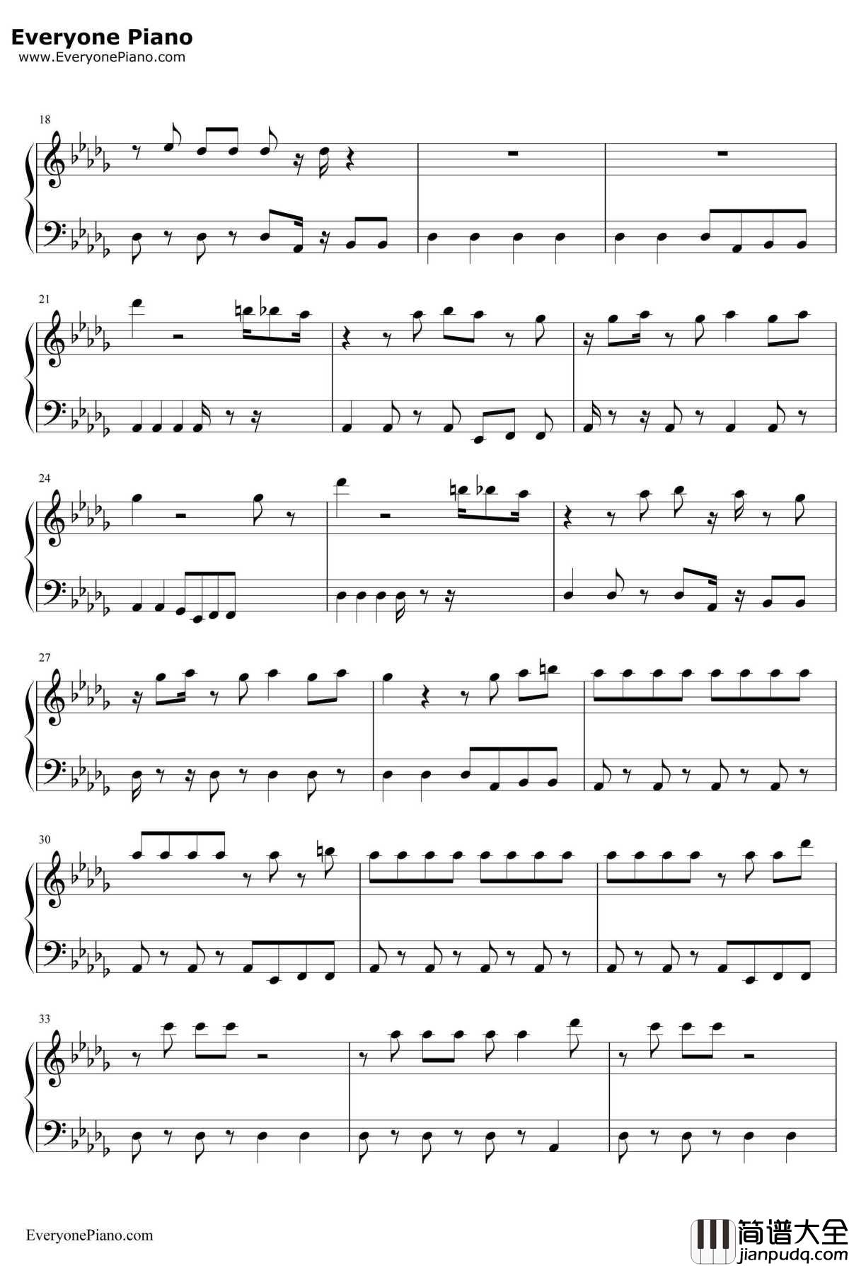 Bad_Liar钢琴谱_SelenaGomez