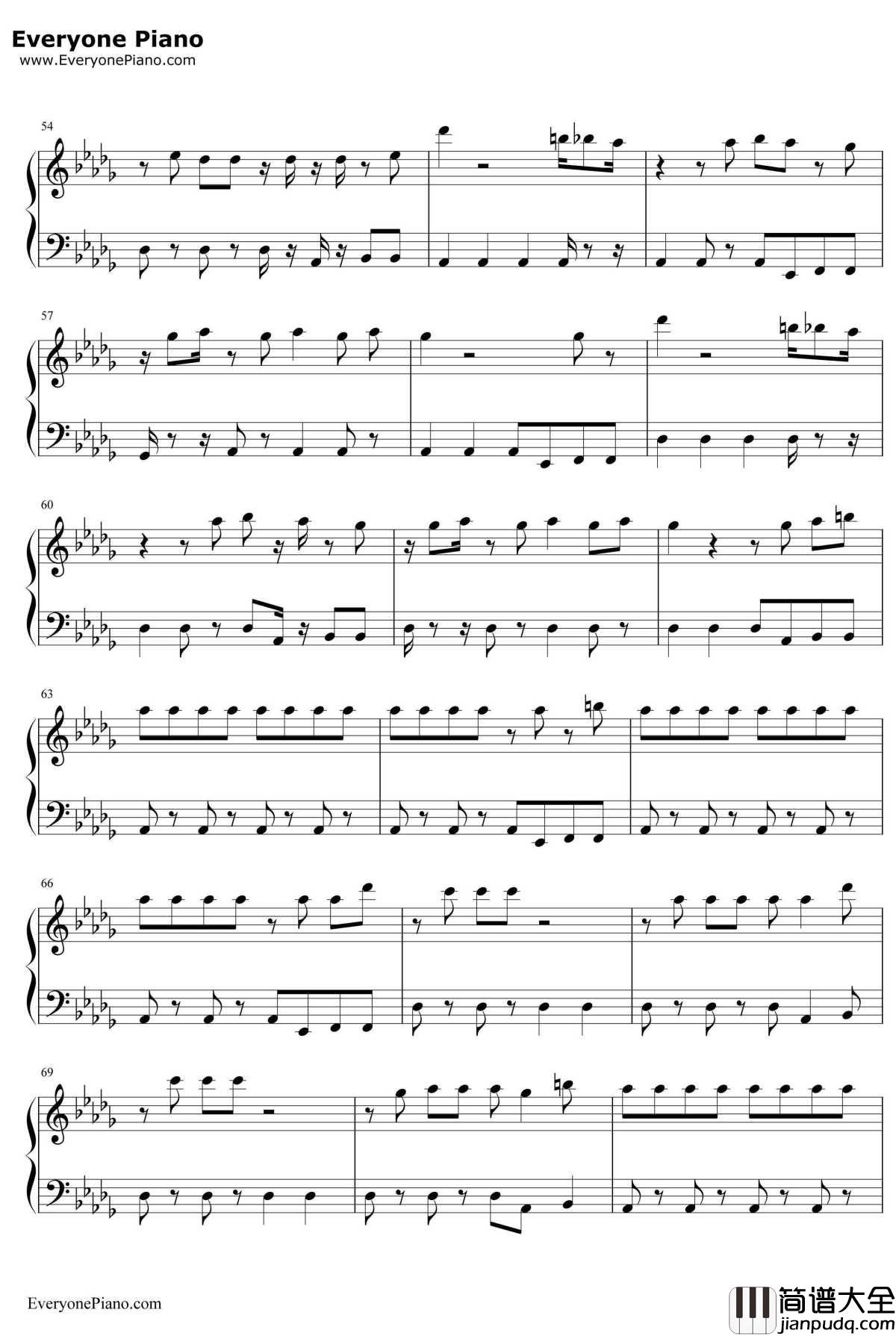 Bad_Liar钢琴谱_SelenaGomez