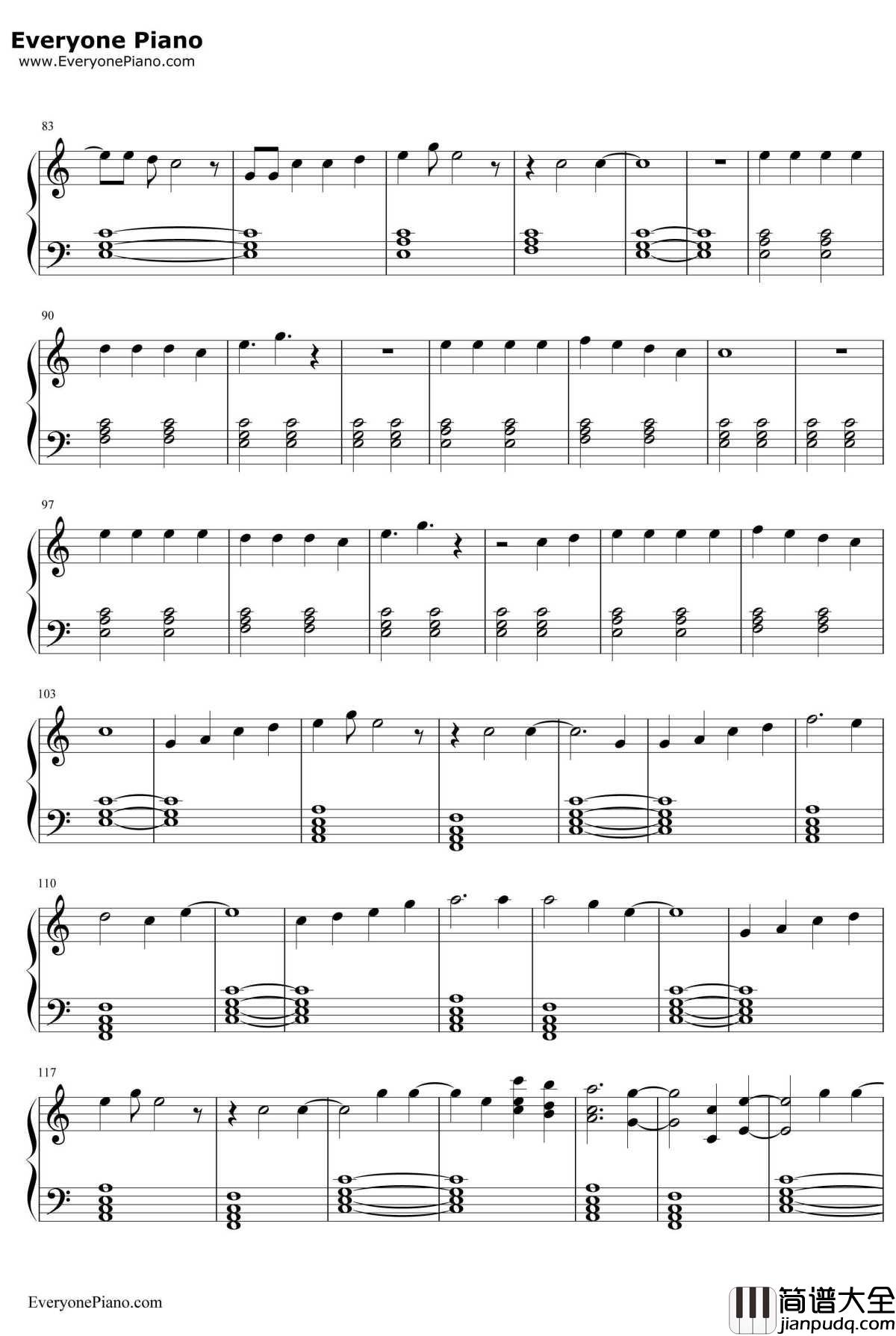 Happier钢琴谱_EdSheeran