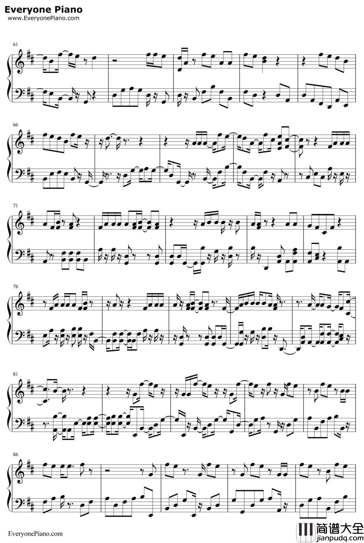 Devil_In_Me钢琴谱_Halsey