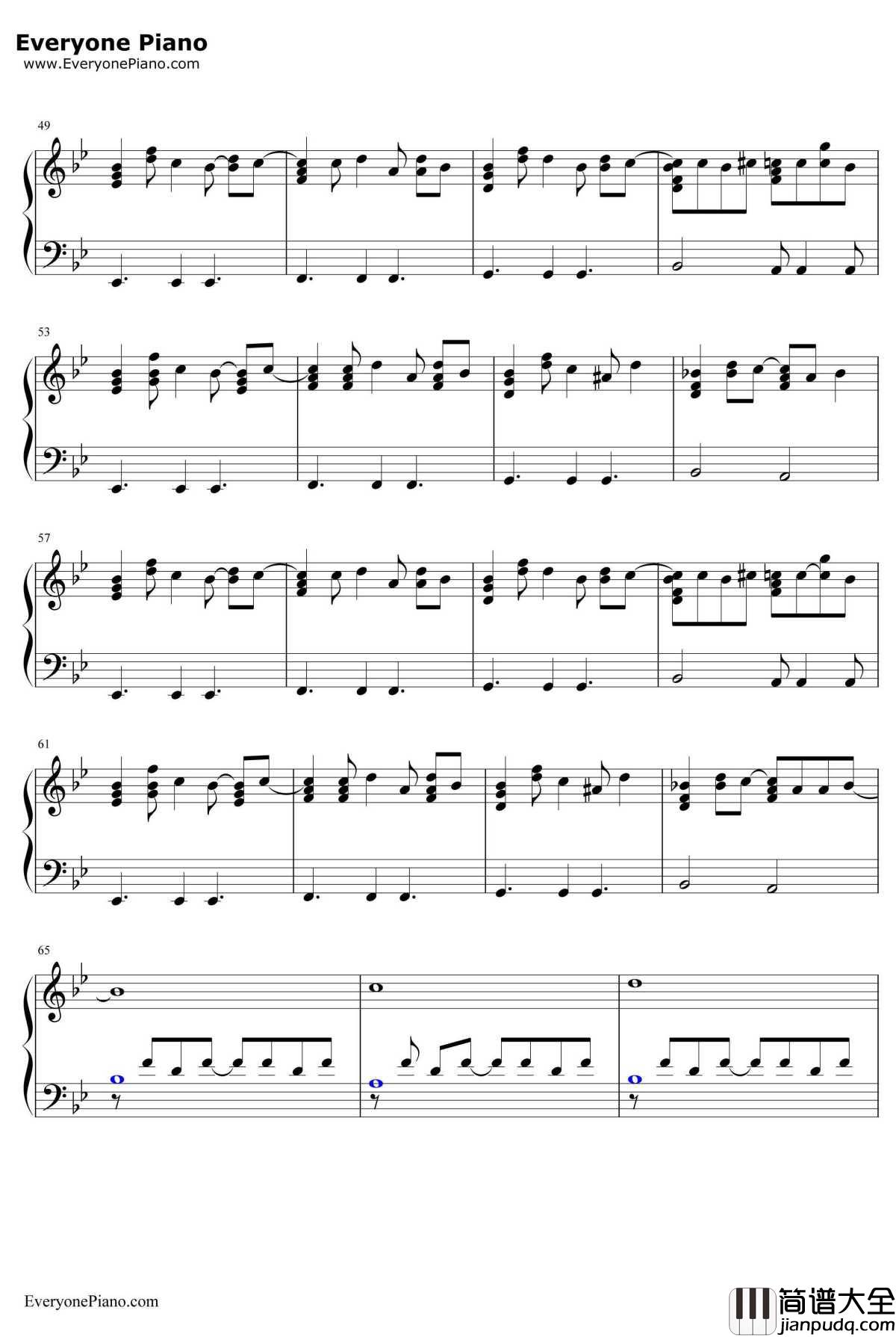 How_to_Savea_Life钢琴谱_TheFray