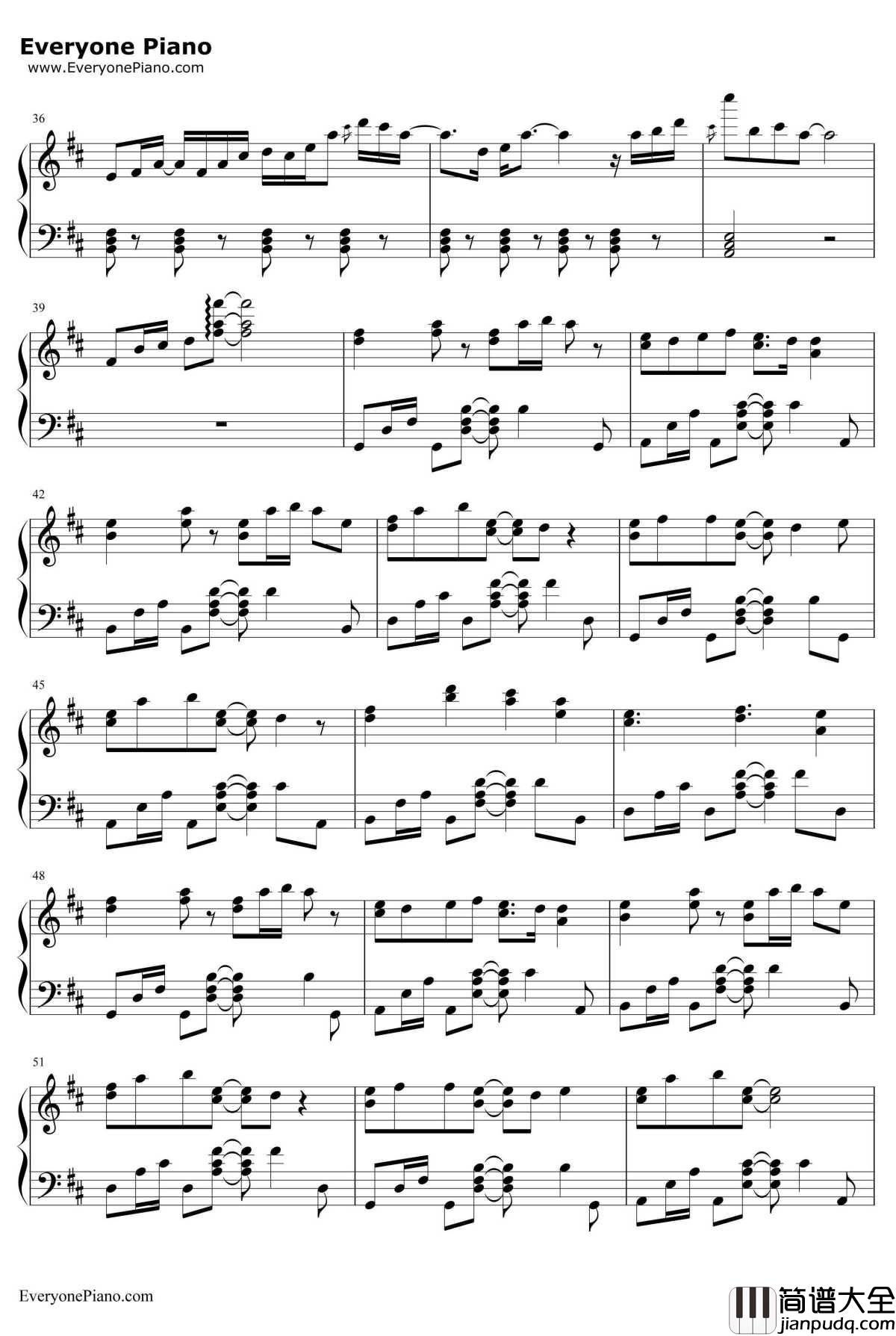 Room钢琴谱_初音ミク