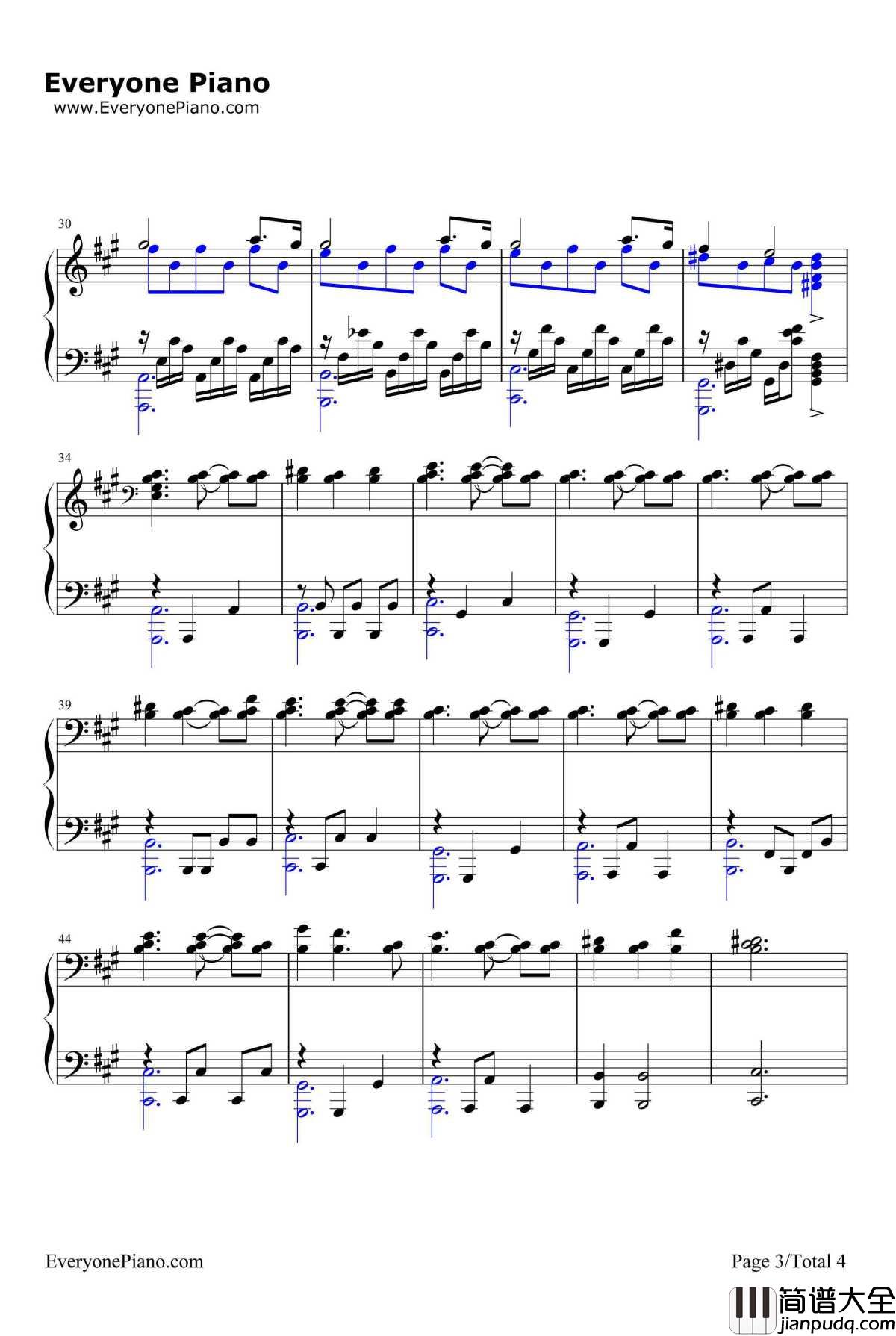 Lit钢琴谱_牛尾宪辅_声之形OST