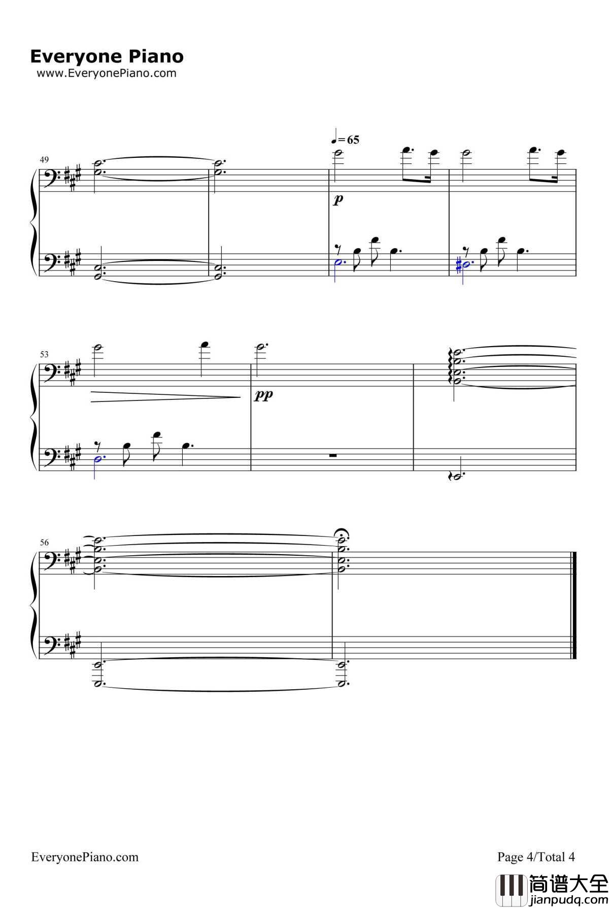 Lit钢琴谱_牛尾宪辅_声之形OST