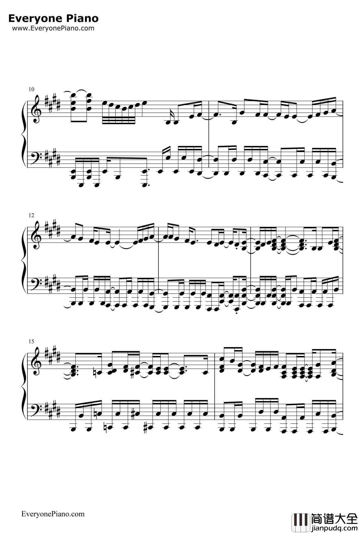 Fantastic_Dreamer钢琴谱_Machico_为美好的世界献上祝福OP