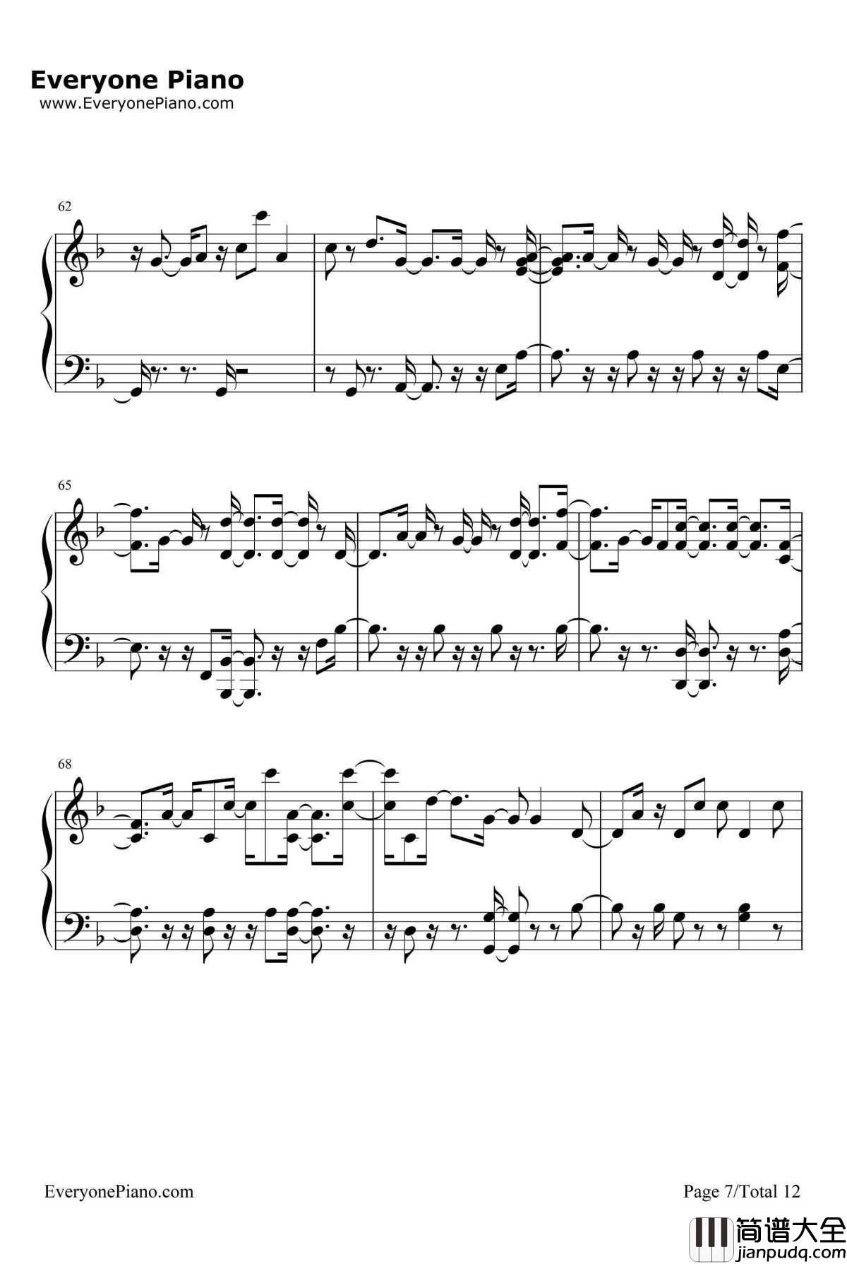 Stay_With_You钢琴谱_CheatCodes