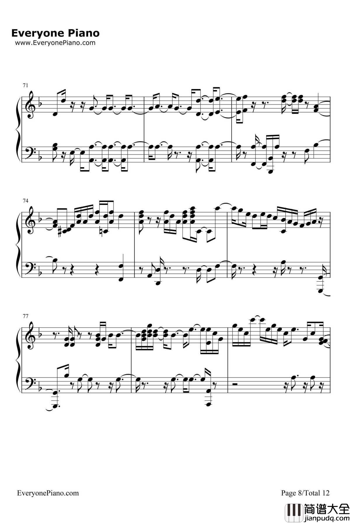 Stay_With_You钢琴谱_CheatCodes