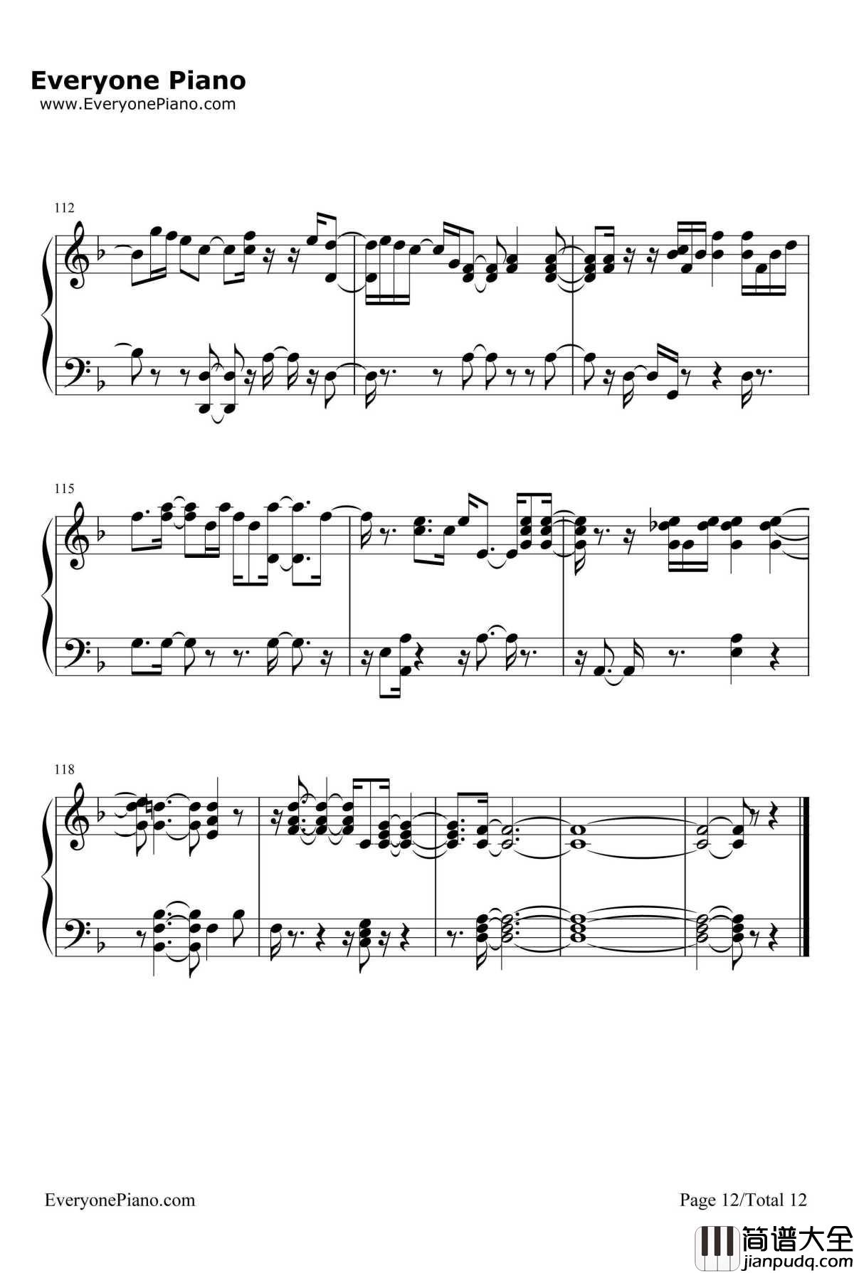 Stay_With_You钢琴谱_CheatCodes