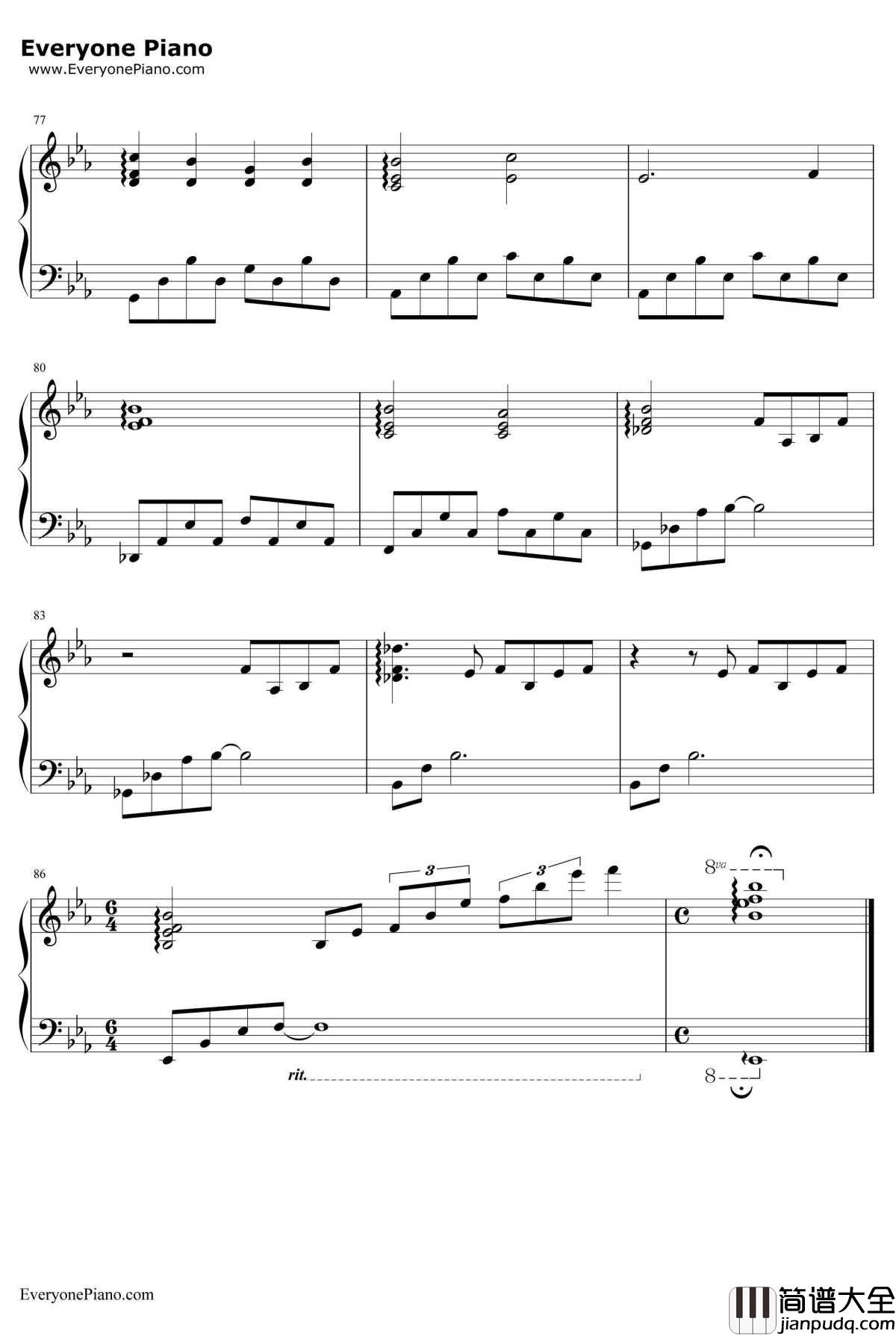 野玫瑰钢琴谱_舒伯特